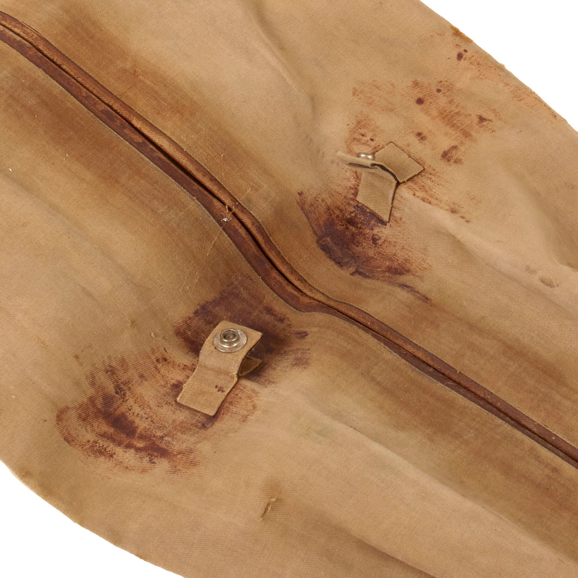 Original U.S. WWII Navy Original Crate of M1926 D-Day Inflatable Floatation Belt Life Preservers with Three Examples - Dated May, September, and October 1944 — image 9