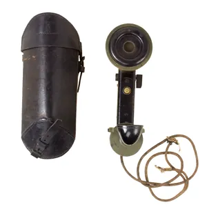 Original German WWI 1916 Trench Field Telephone Handset & Leather …