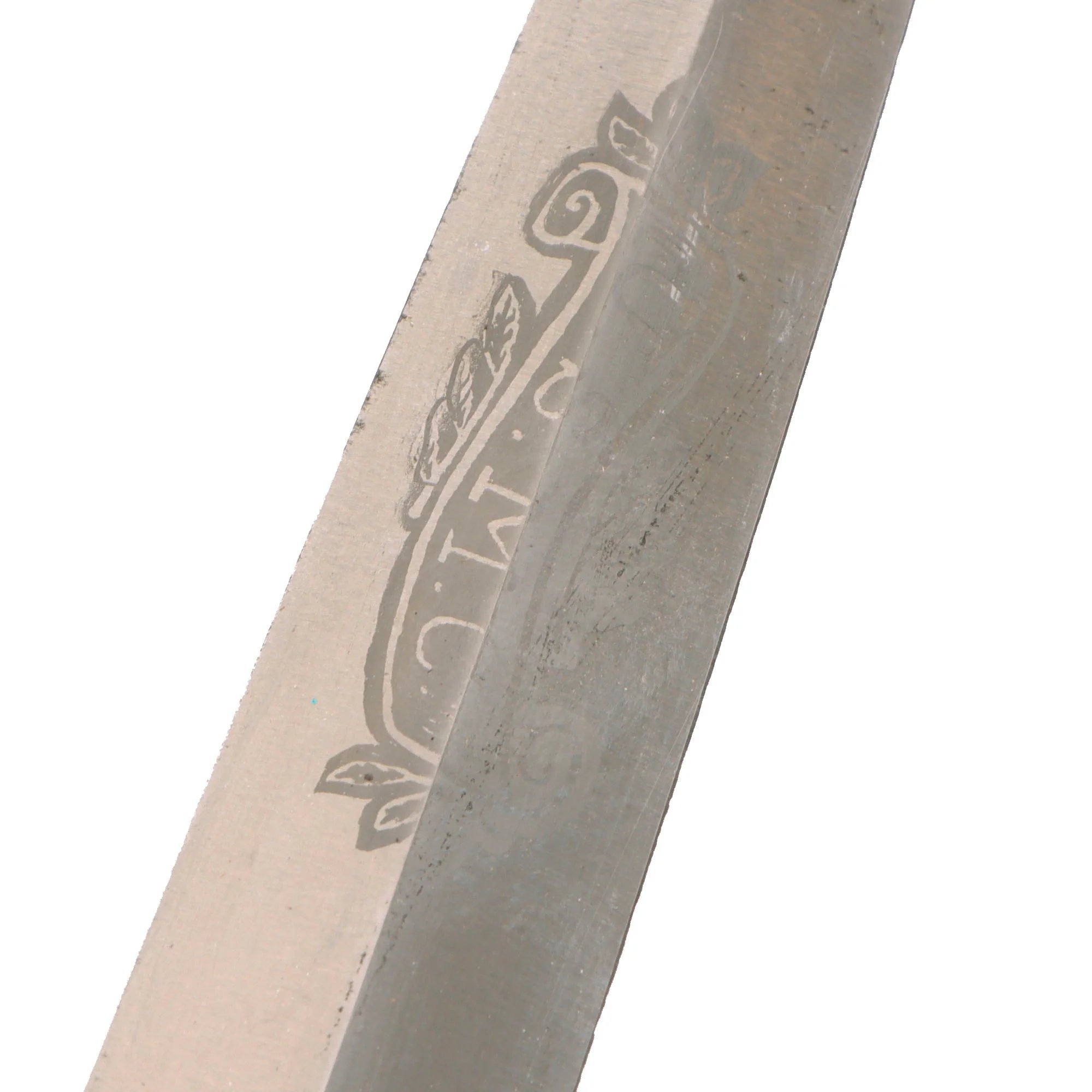 Original U.S. WWII USMC Marine Raider Stiletto Dagger by Camillus with M6 Sheath & Braided Chain Thong — image 6