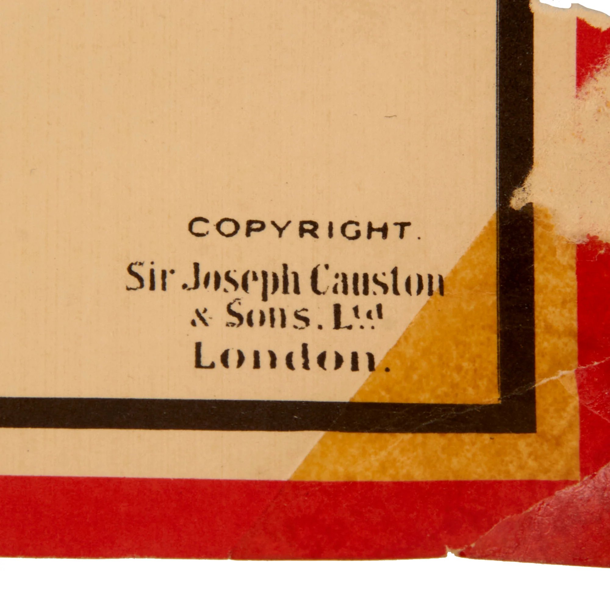 Original British WWI Public Warning Airships Identification Poster - Damaged - 19 ½ x 29 ½' — image 6