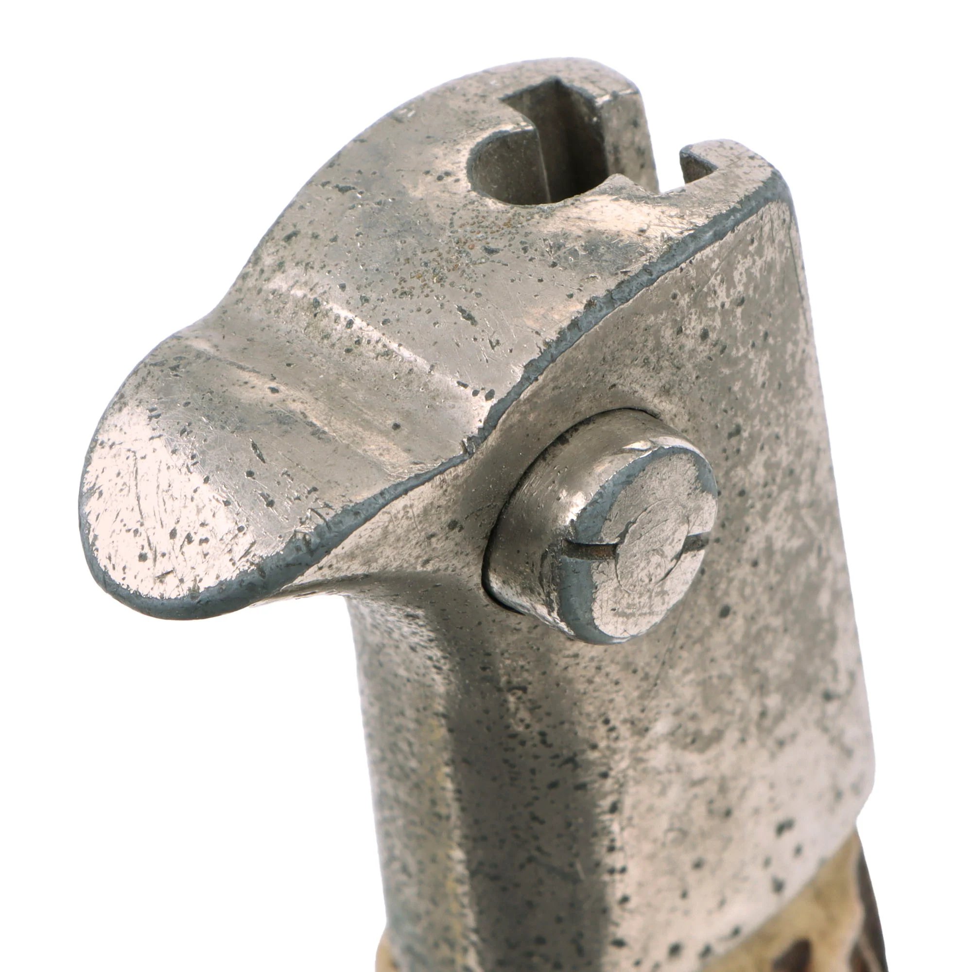 Original German WWII Rare Rural Police Short Dress Knife Bayonet by Alexander Coppel with Scabbard and Frog — image 11