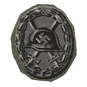 Original Rare German WWII Cloth Third Class Black Wound Badge …