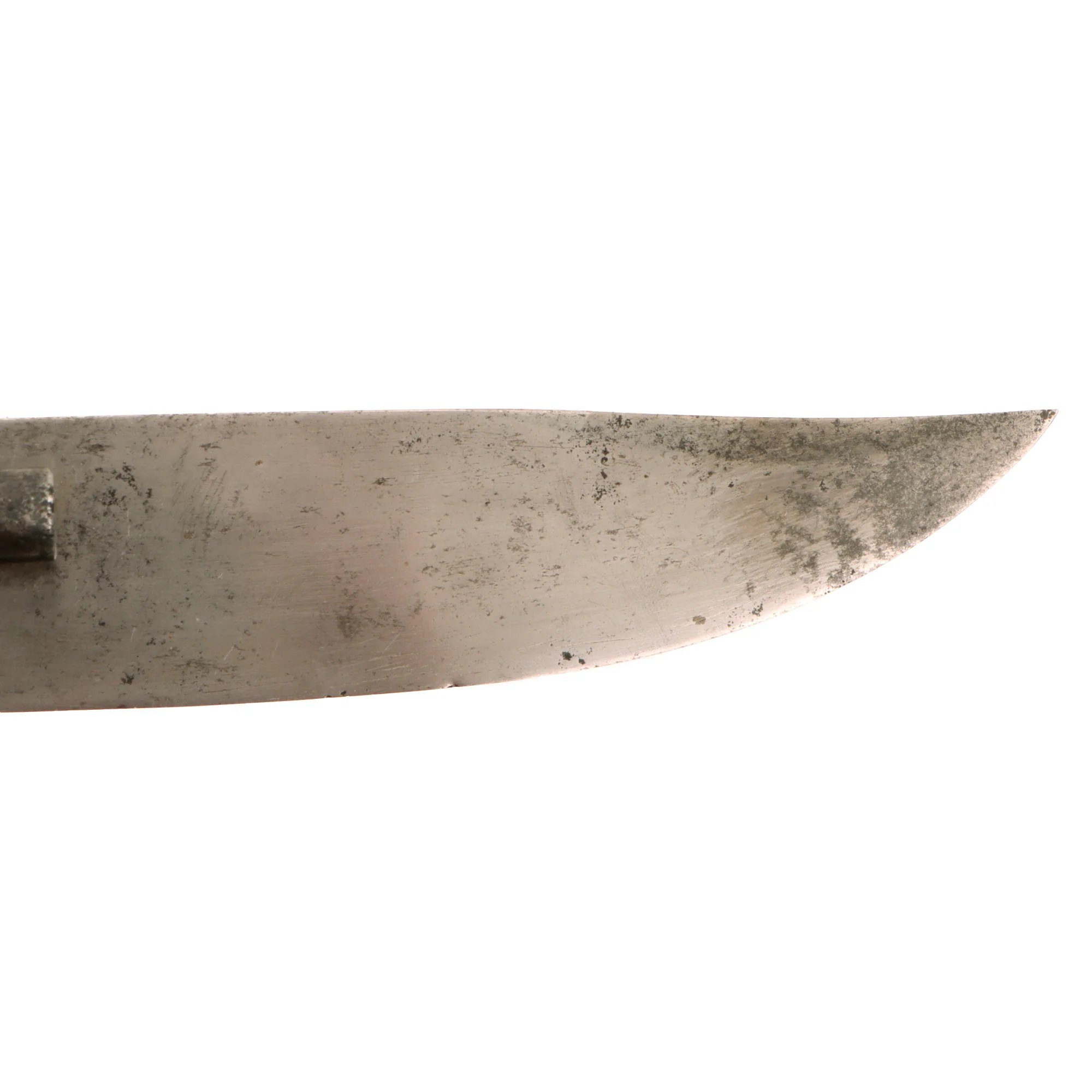 Original 19th Century French Dumouthier Style Double Barrel Percussion 'Bowie' Knife Pistol with Engraved German Silver Grip - Circa 1850 — image 12