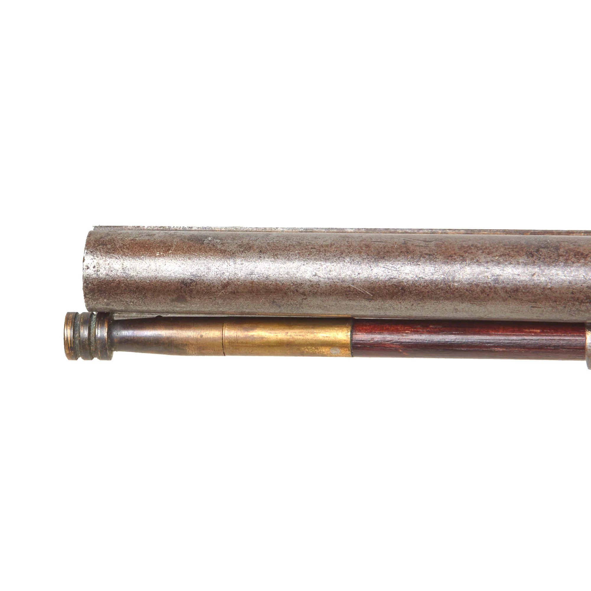 Original 19th Century U.S. Double Barreled Cape Percussion Combination Gun Made in Lansingburgh, NY - Circa 1850 — image 17