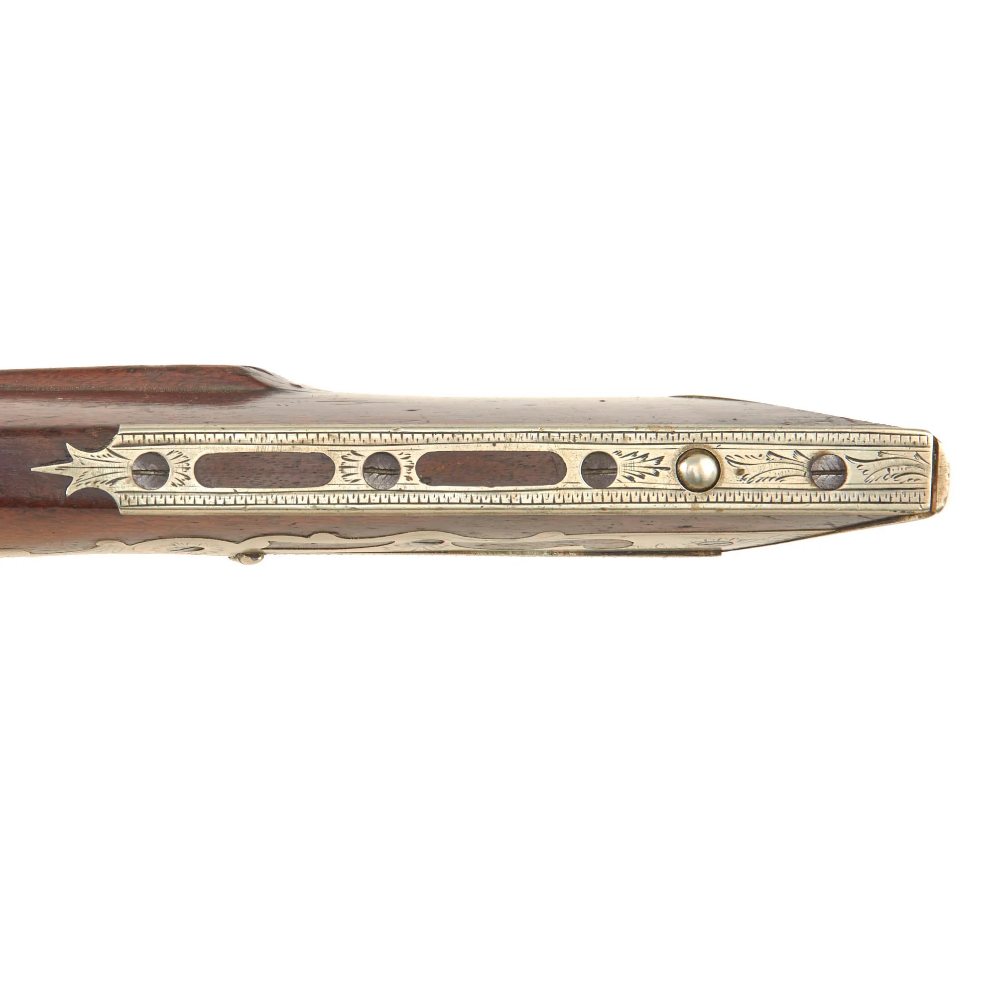 Original 19th Century U.S. Double Barreled Cape Percussion Combination Gun Made in Lansingburgh, NY - Circa 1850 — image 26