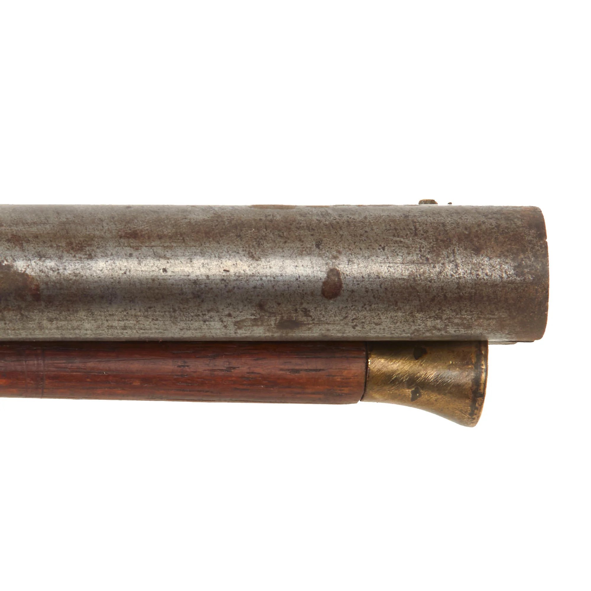 Original Belgian Double Barrel 11 Bore Percussion Fowling Piece for the U.S. Frontier Market with 33 Inch Barrels - circa 1850 — image 10