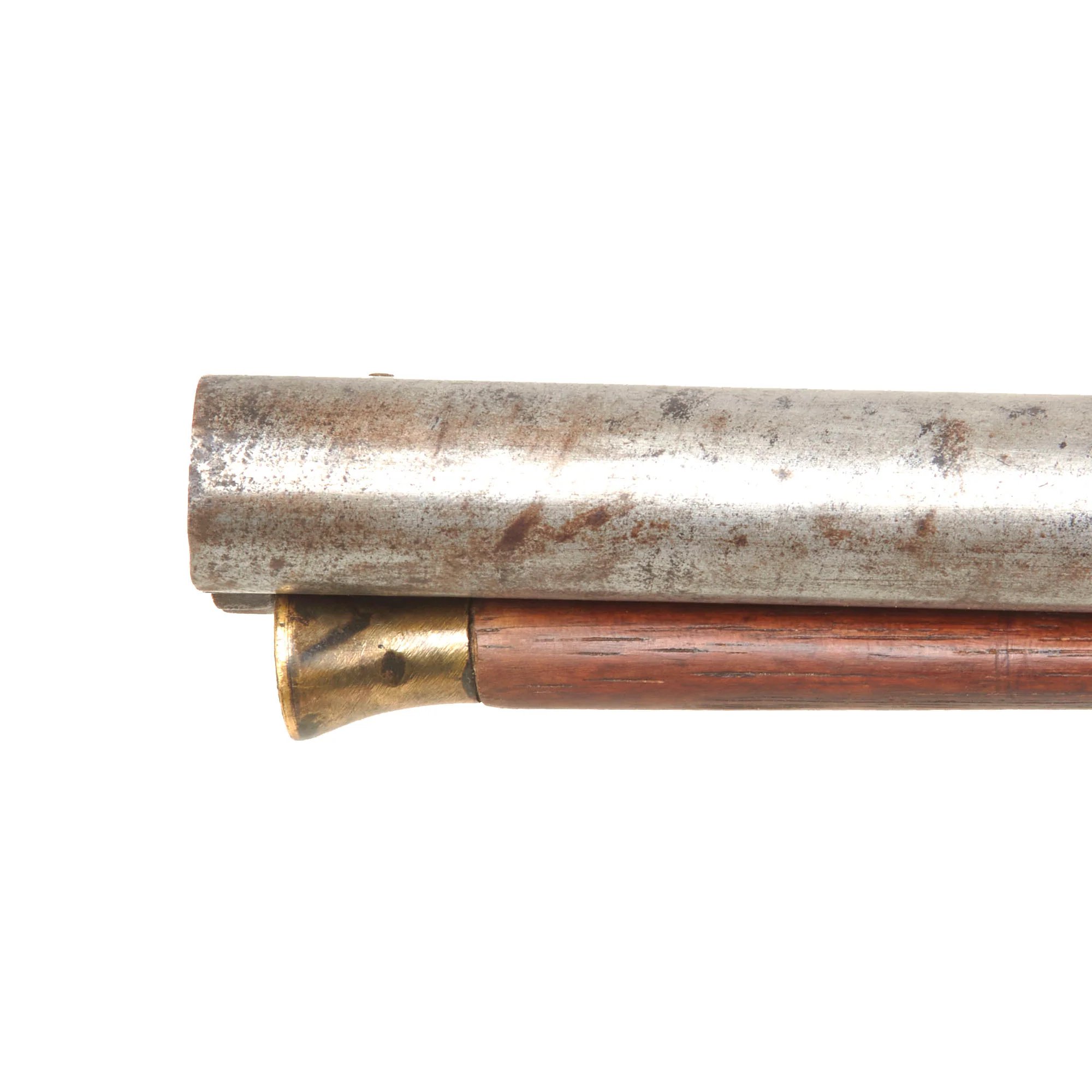 Original Belgian Double Barrel 11 Bore Percussion Fowling Piece for the U.S. Frontier Market with 33 Inch Barrels - circa 1850 — image 15