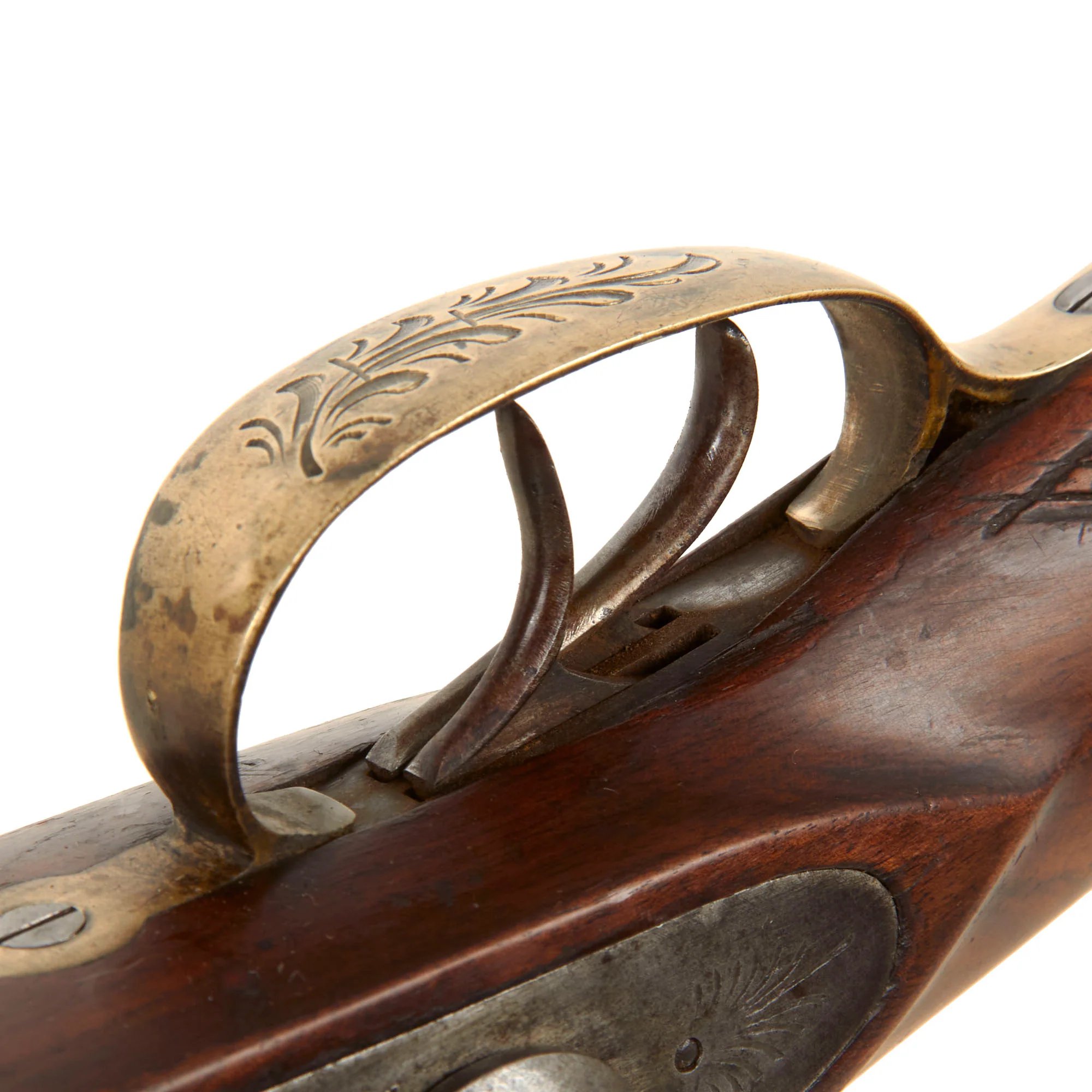 Original Belgian Double Barrel 11 Bore Percussion Fowling Piece for the U.S. Frontier Market with 33 Inch Barrels - circa 1850 — image 24