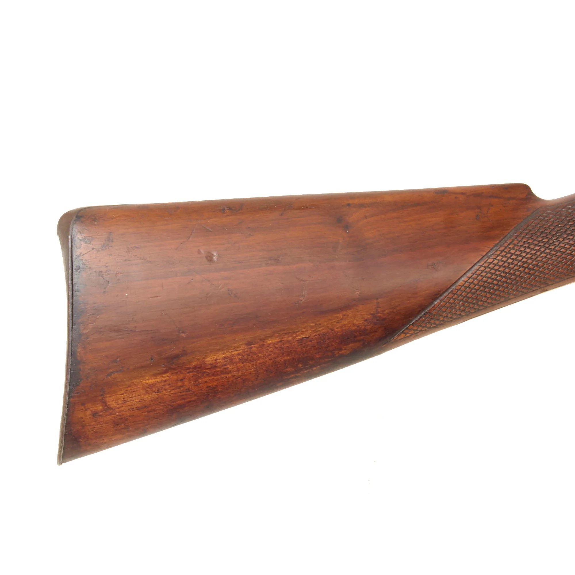 Original Belgian Double Barrel 11 Bore Percussion Fowling Piece for the U.S. Frontier Market with 33 Inch Barrels - circa 1850 — image 8