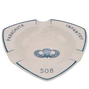 Original U.S. WWII Occupation German-Made 508th Parachute Infantry Regiment Ashtray …