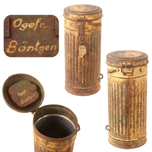 Original German WWII Named Wehrmacht 'Long Model' M38 Gas Mask …