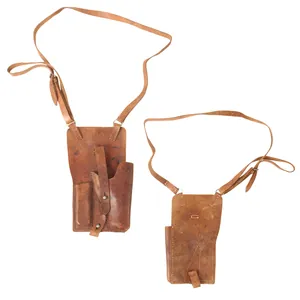 Original German WWII Era Custom Made Leather Luftwaffe Pistol Chest …