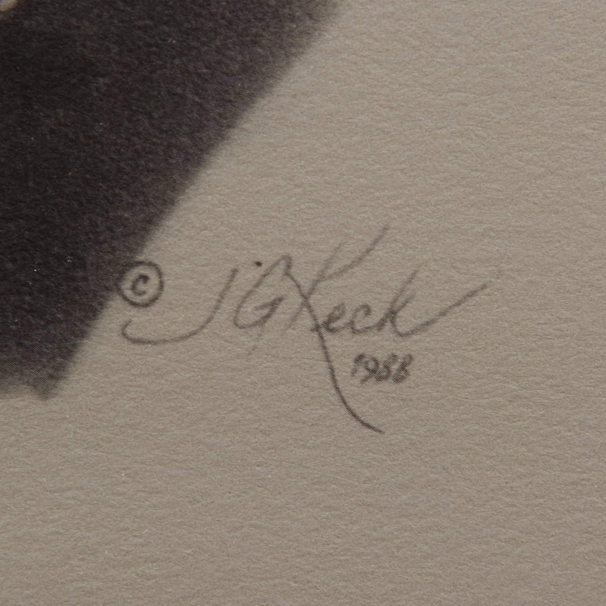 Original U.S. WWII Framed Günther Rall Print Signed by Author & Pilot - 310/500 22 ¼ x 28 ¼' — image 4