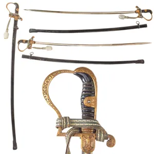 Original German WWII Army Officer Dove Head Sword by F. …