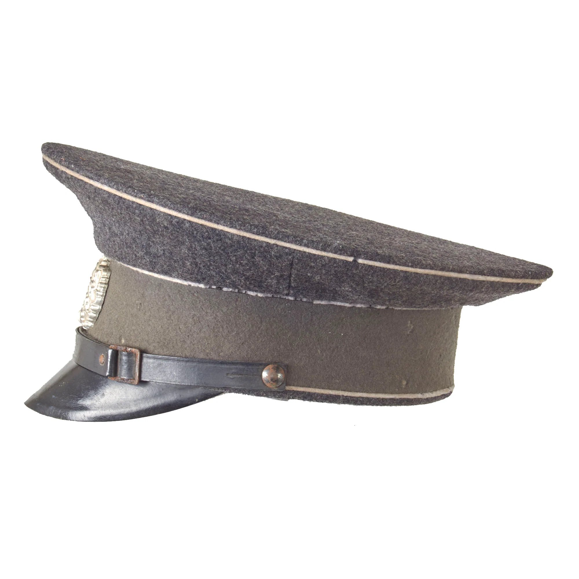 Original German WWII Red Cross DRK EM/NCO Schirmmütze Visor Cap - Deutsches Rotes Kreuz — image 6