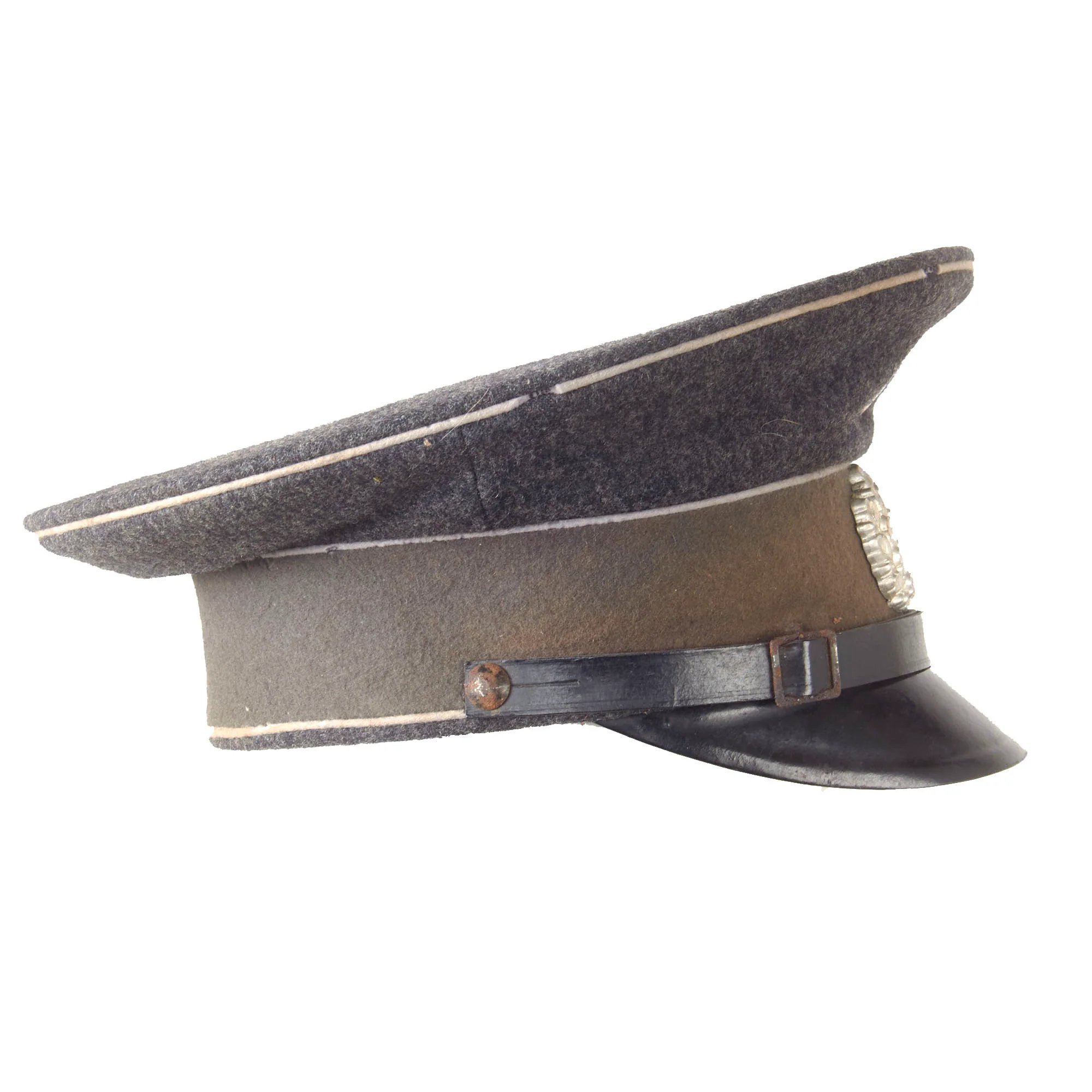 Original German WWII Red Cross DRK EM/NCO Schirmmütze Visor Cap - Deutsches Rotes Kreuz — image 8