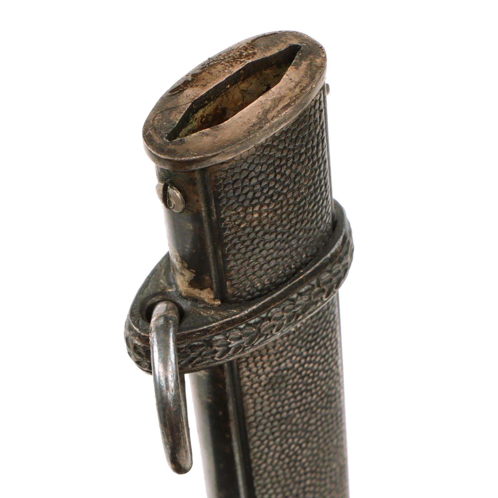 Original German WWII Army Heer Officer Dagger by Alcoso with Scabbard - circa 1940 - 1943 — image 15