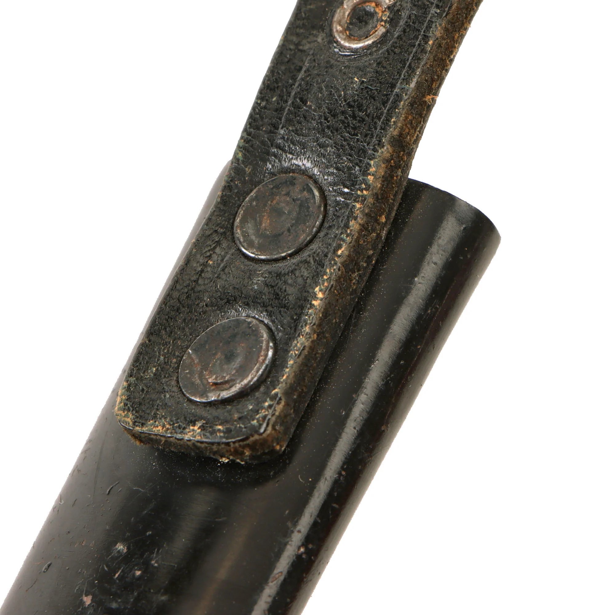 Original German WWII Rare Deutsches Jungvolk DJ Trip Knife with with Scabbard — image 12