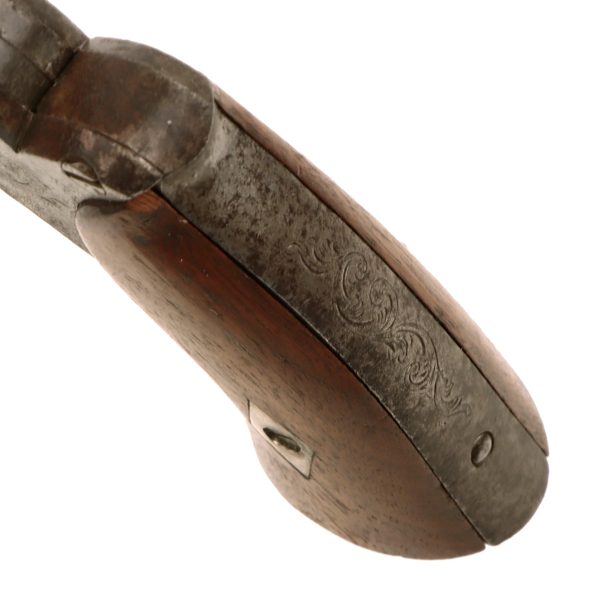 Original U.S. Civil War Rare John Walch 1859 Patent .36cal Navy Six Chamber 12 Shot Percussion Revolver Serial 20 - Only 200 Ever Made Circa 1859 - 1862 — image 19