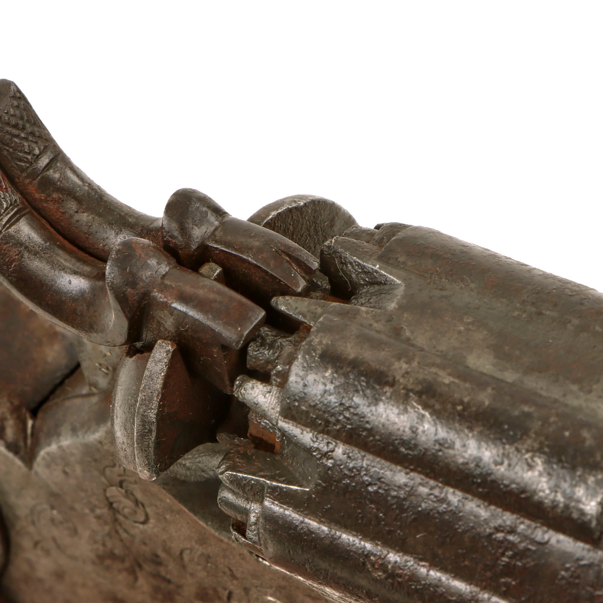 Original U.S. Civil War Rare John Walch 1859 Patent .36cal Navy Six Chamber 12 Shot Percussion Revolver Serial 20 - Only 200 Ever Made Circa 1859 - 1862 — image 21