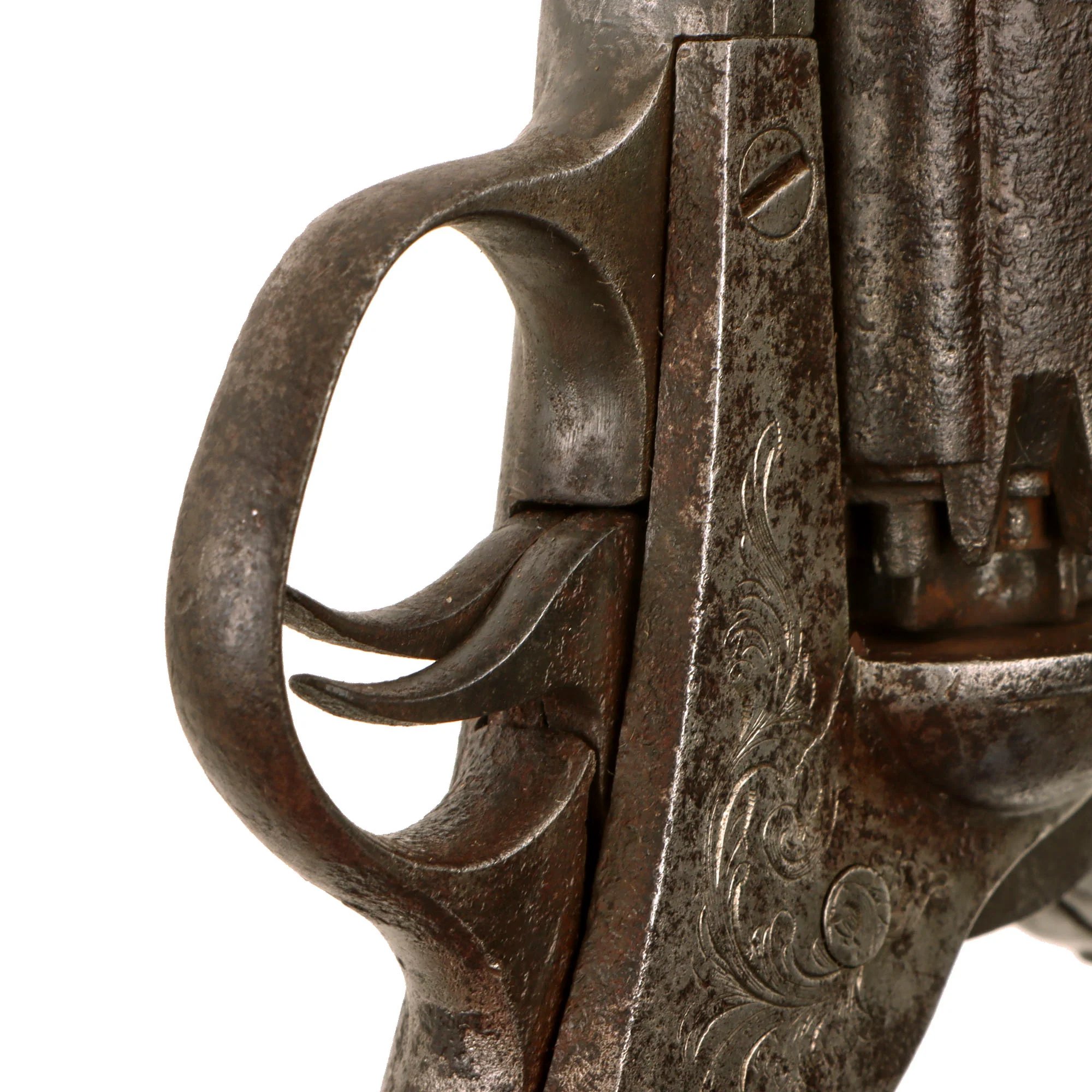 Original U.S. Civil War Rare John Walch 1859 Patent .36cal Navy Six Chamber 12 Shot Percussion Revolver Serial 20 - Only 200 Ever Made Circa 1859 - 1862 — image 28