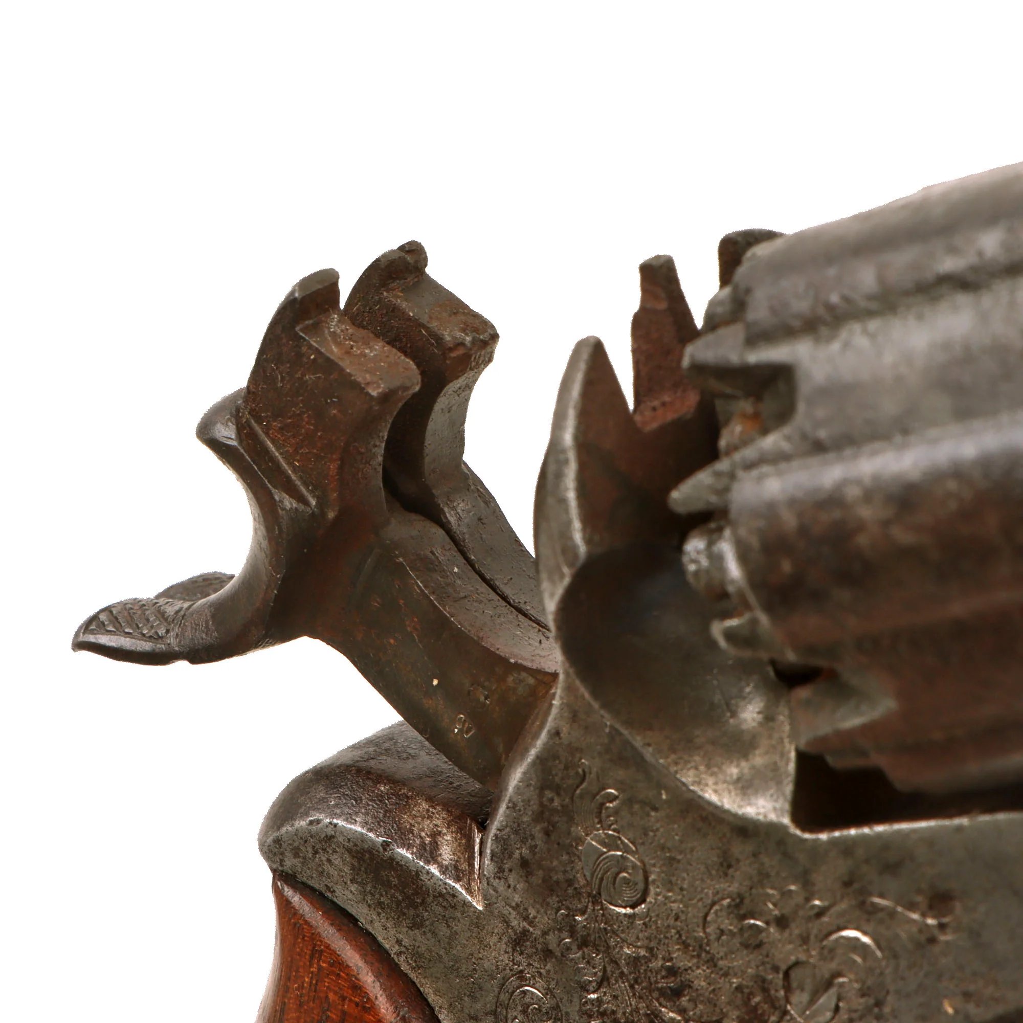 Original U.S. Civil War Rare John Walch 1859 Patent .36cal Navy Six Chamber 12 Shot Percussion Revolver Serial 20 - Only 200 Ever Made Circa 1859 - 1862 — image 31