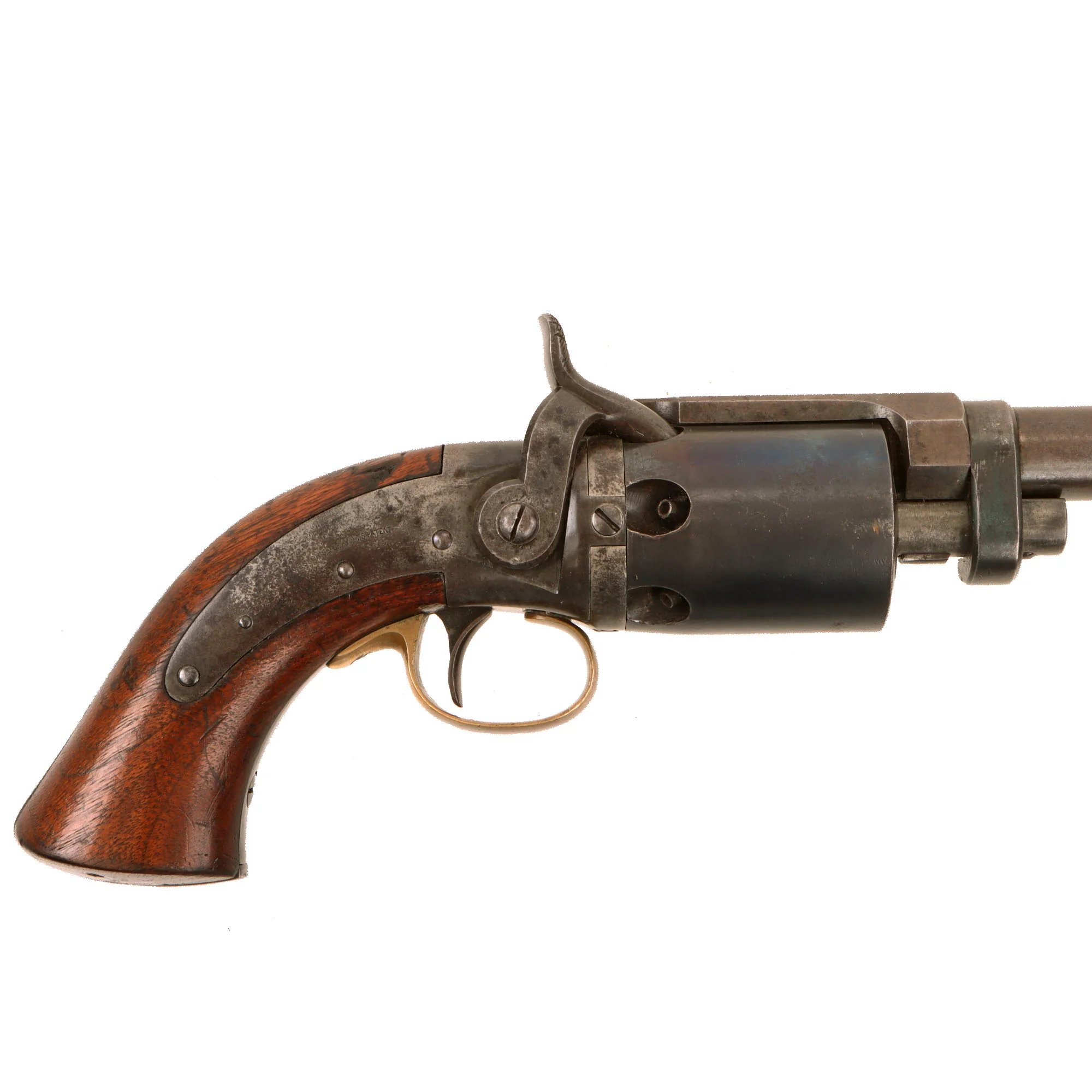 Original Rare U.S. Massachusetts Arms Company Wesson & Leavitt Patent First Model Dragoon Model Percussion Revolver - Serial No. 4 — image 15