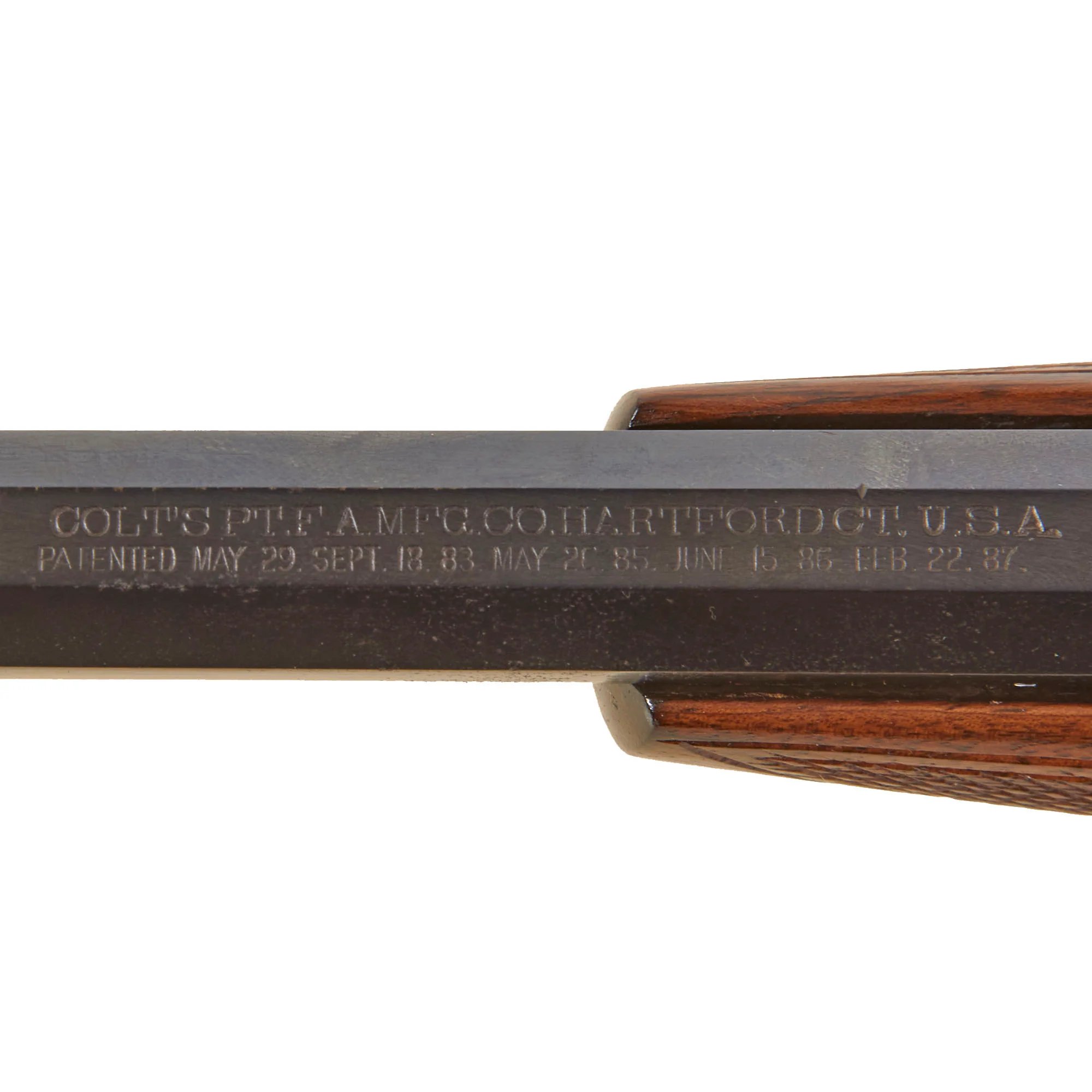 Original U.S. Colt Small Frame .22 Cal. Lightning Pump Action Magazine Rifle made in 1889 - Serial 8237 — image 7