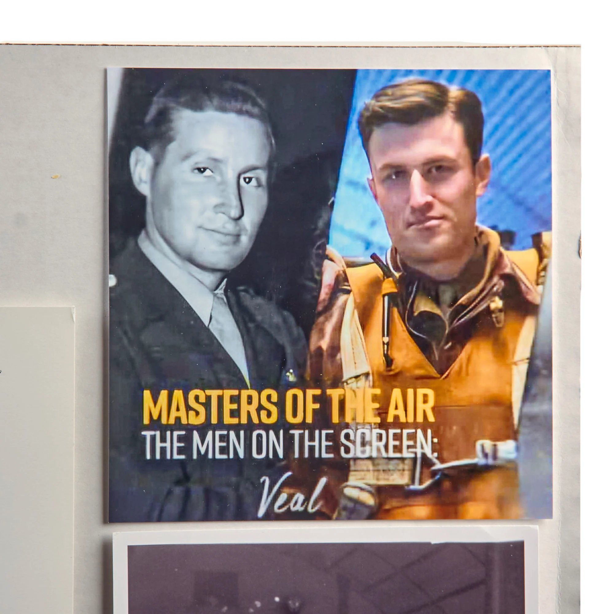 Original Signed Limited Edition Print: 'Men of the Century' by Robert Bailey Signed by 4 Famed 100th Bomb Group Airmen with Added 'Masters of the Air' Photos and Three Additional Signatures - 314/350 - 29 ¼ x 40' — image 11