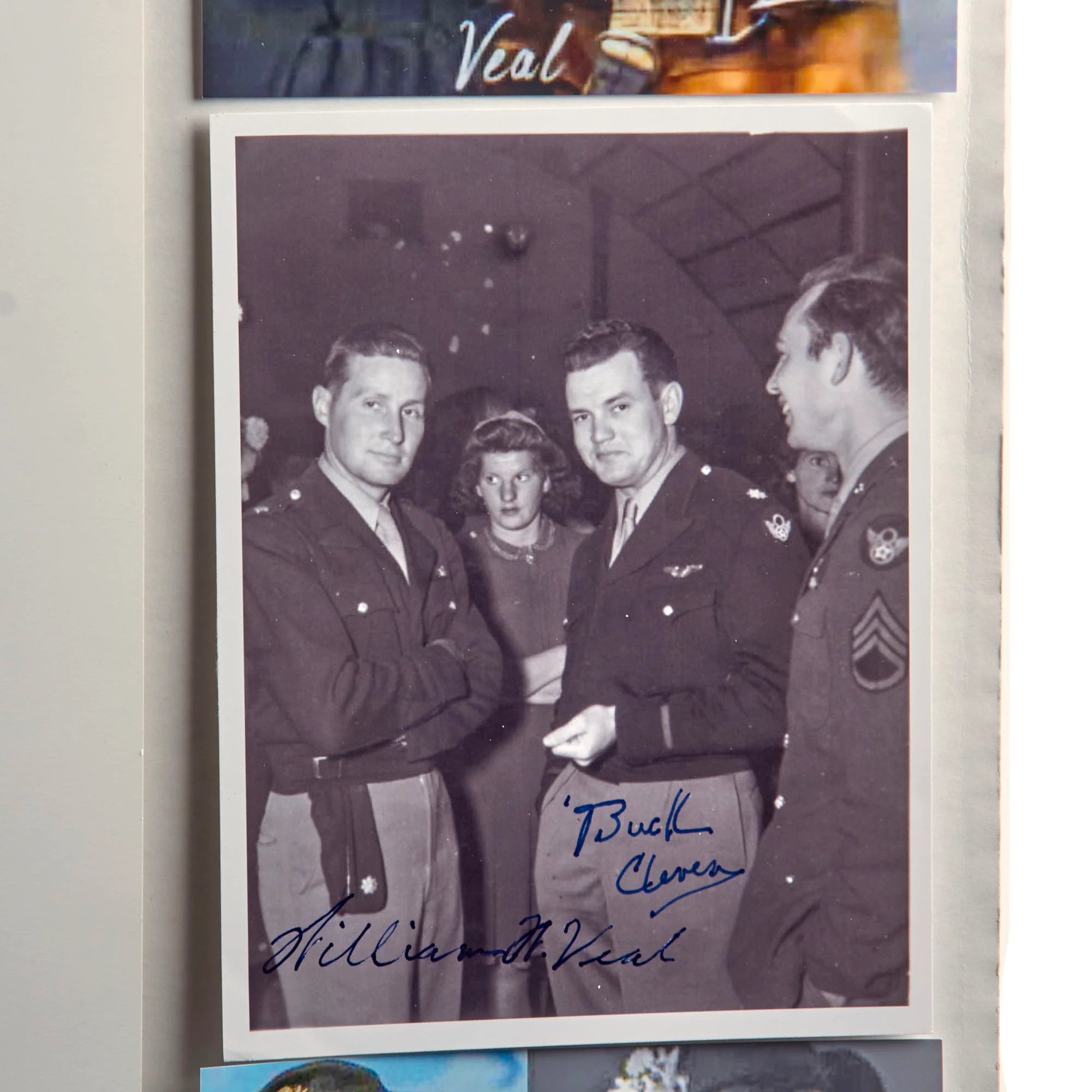 Original Signed Limited Edition Print: 'Men of the Century' by Robert Bailey Signed by 4 Famed 100th Bomb Group Airmen with Added 'Masters of the Air' Photos and Three Additional Signatures - 314/350 - 29 ¼ x 40' — image 12
