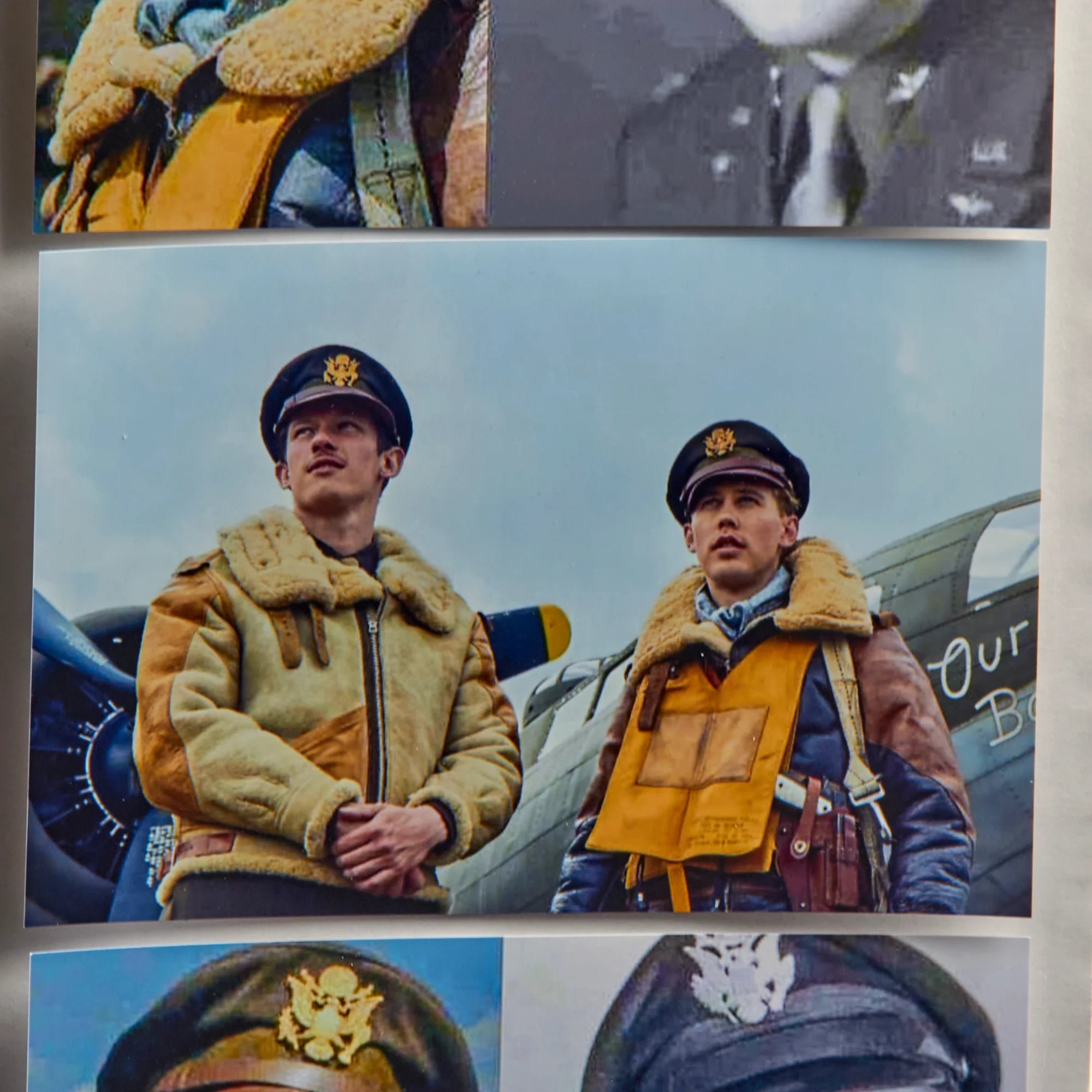 Original Signed Limited Edition Print: 'Men of the Century' by Robert Bailey Signed by 4 Famed 100th Bomb Group Airmen with Added 'Masters of the Air' Photos and Three Additional Signatures - 314/350 - 29 ¼ x 40' — image 14
