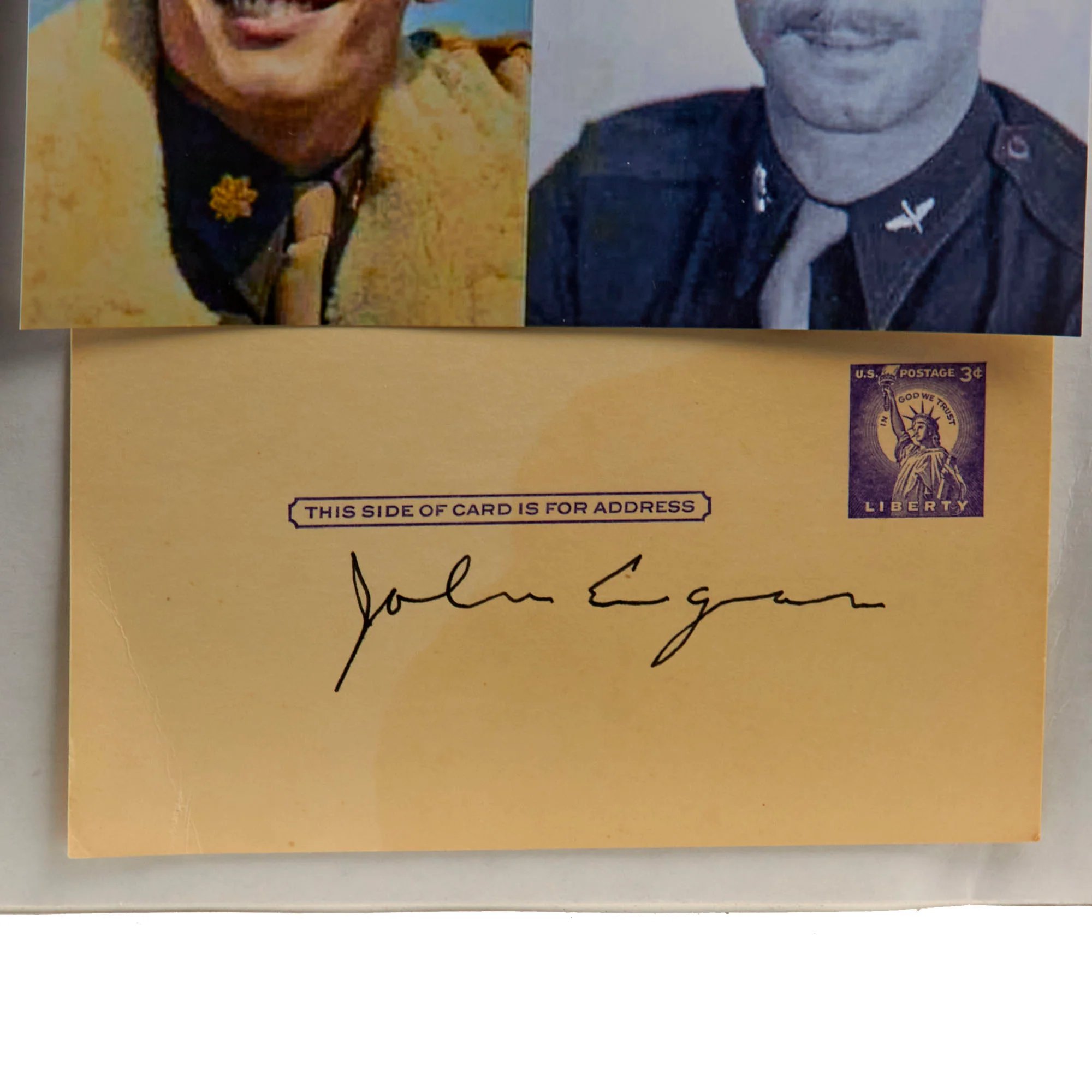 Original Signed Limited Edition Print: 'Men of the Century' by Robert Bailey Signed by 4 Famed 100th Bomb Group Airmen with Added 'Masters of the Air' Photos and Three Additional Signatures - 314/350 - 29 ¼ x 40' — image 3