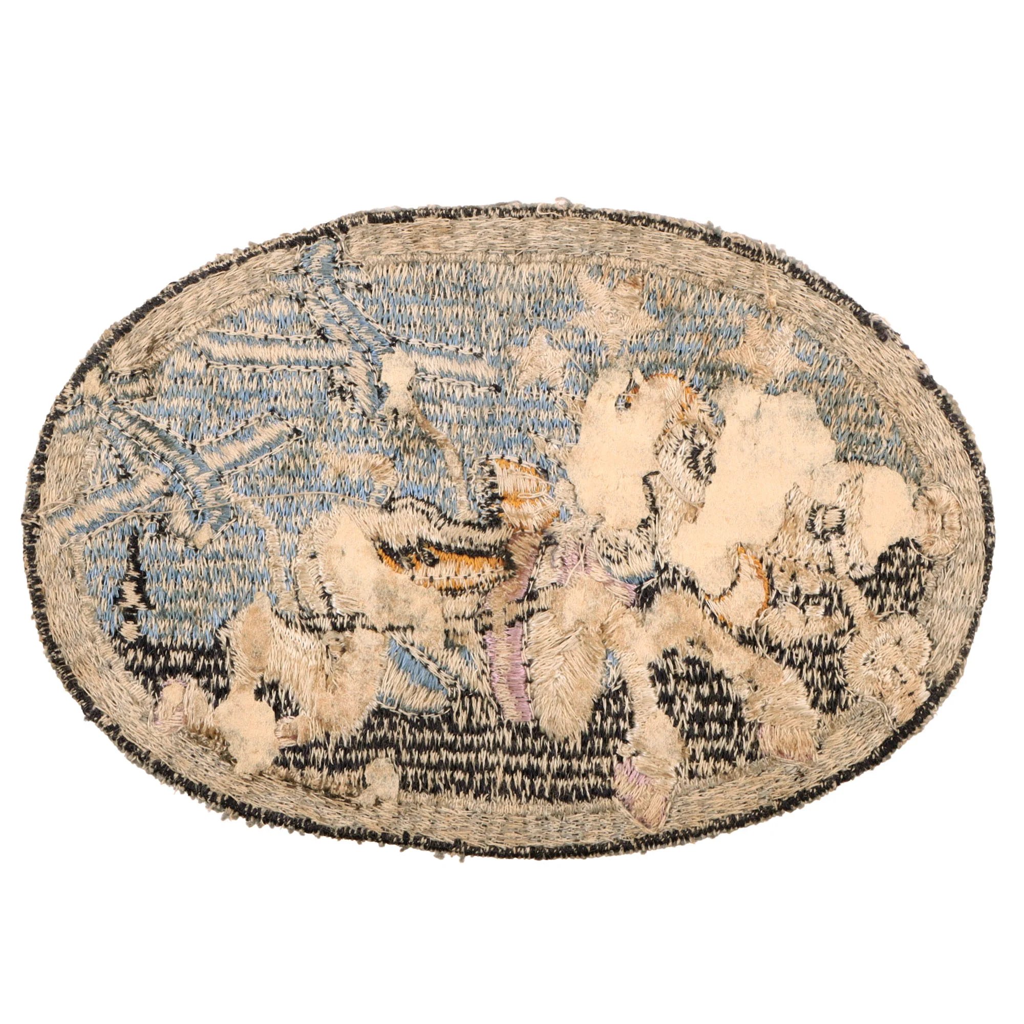 Original U.S. WWII Airborne Glider School Insignia Patch — image 3