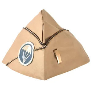 Original U.S. WWII Parachute Infantry Lieutenant Officer's Garrison Cap with …