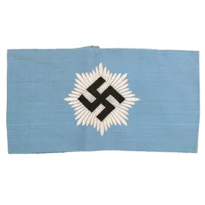 Original German WWII 2nd Pattern Reichsluftschutzbund (RLB) Armband - National …