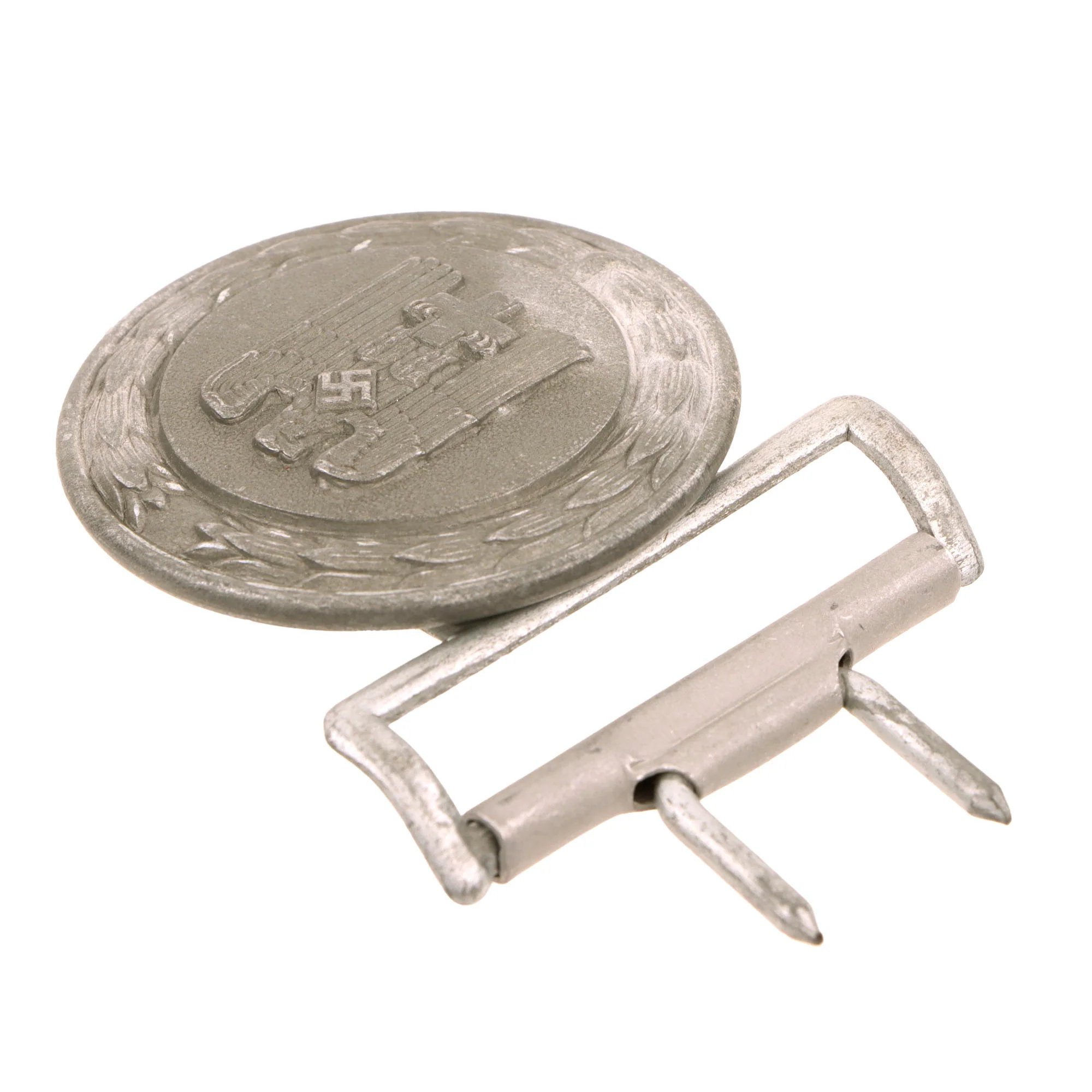 Original German WWII Red Cross DRK Officer's Brocade Belt Buckle - Deutsches Rotes Kreuz — image 5