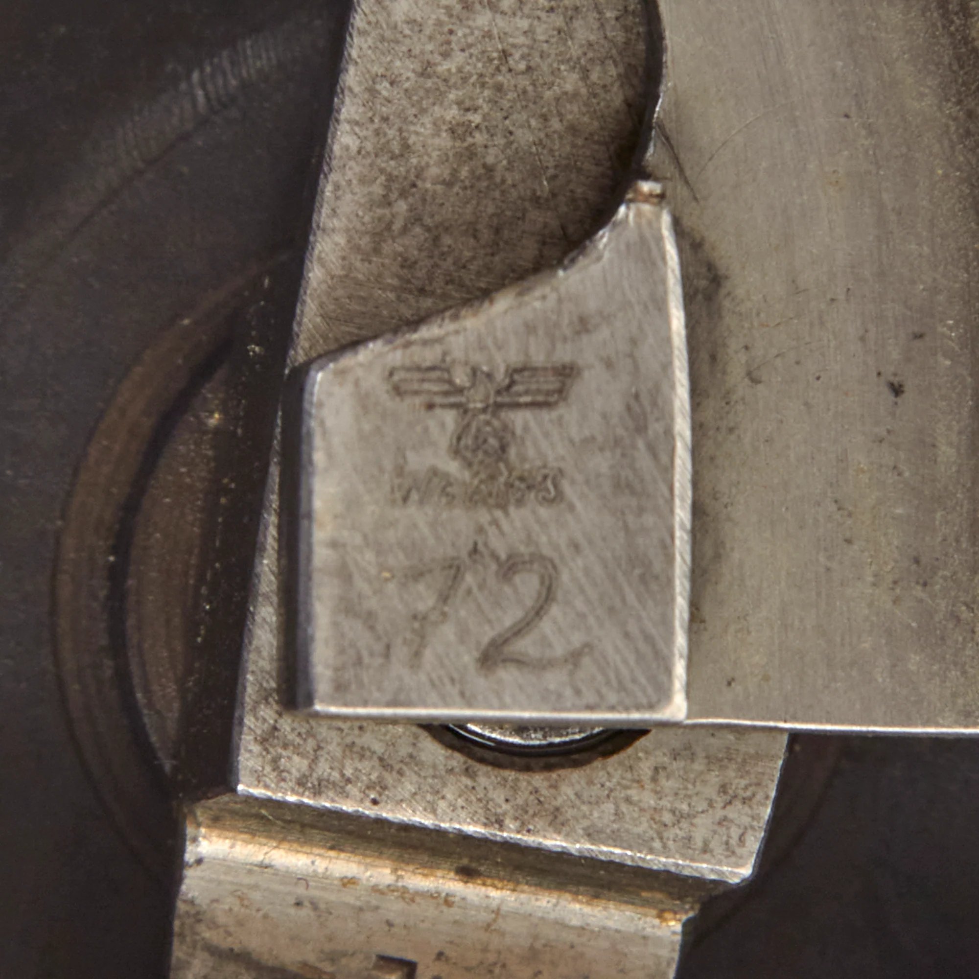 Original German WWII MG 34 Display Machine Gun Serial 7876 with Belt Carrier, Barrel in Carrier, Ammo Box, and Two Belts of Inert Ammo — image 10