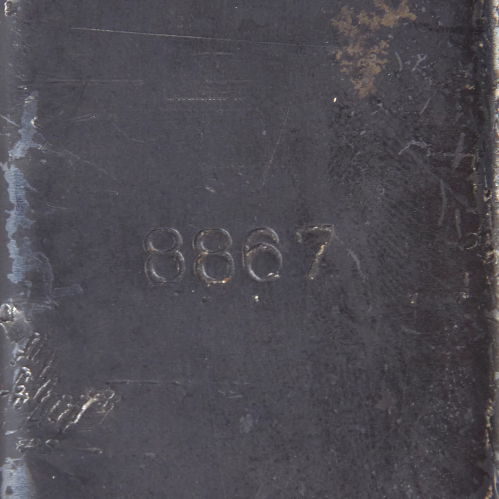 Original German WWII MG 34 Display Machine Gun Serial 7876 with Belt Carrier, Barrel in Carrier, Ammo Box, and Two Belts of Inert Ammo — image 7