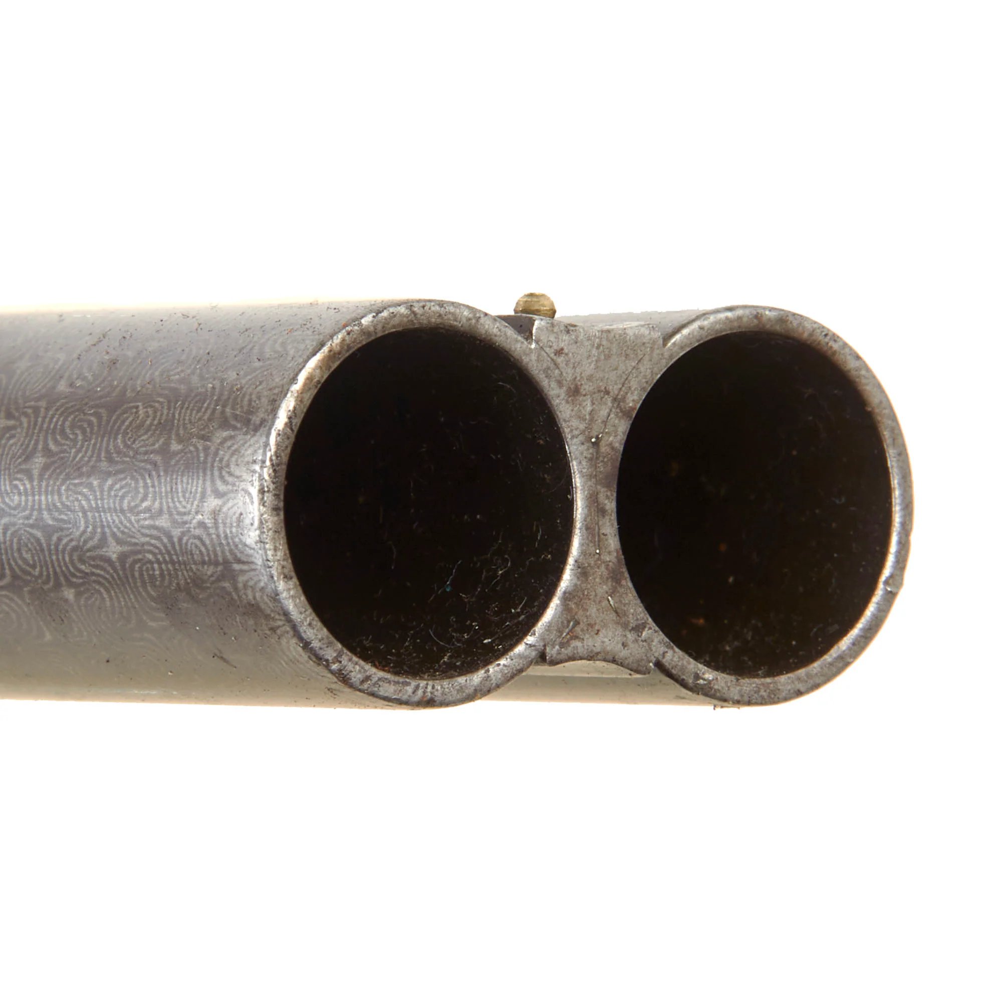 Original British 12 Bore Double Damascus Barrel Hammer Shotgun by W. & C. Scott & Son with Figured Walnut Stock Serial 47072 - Circa 1890 — image 34