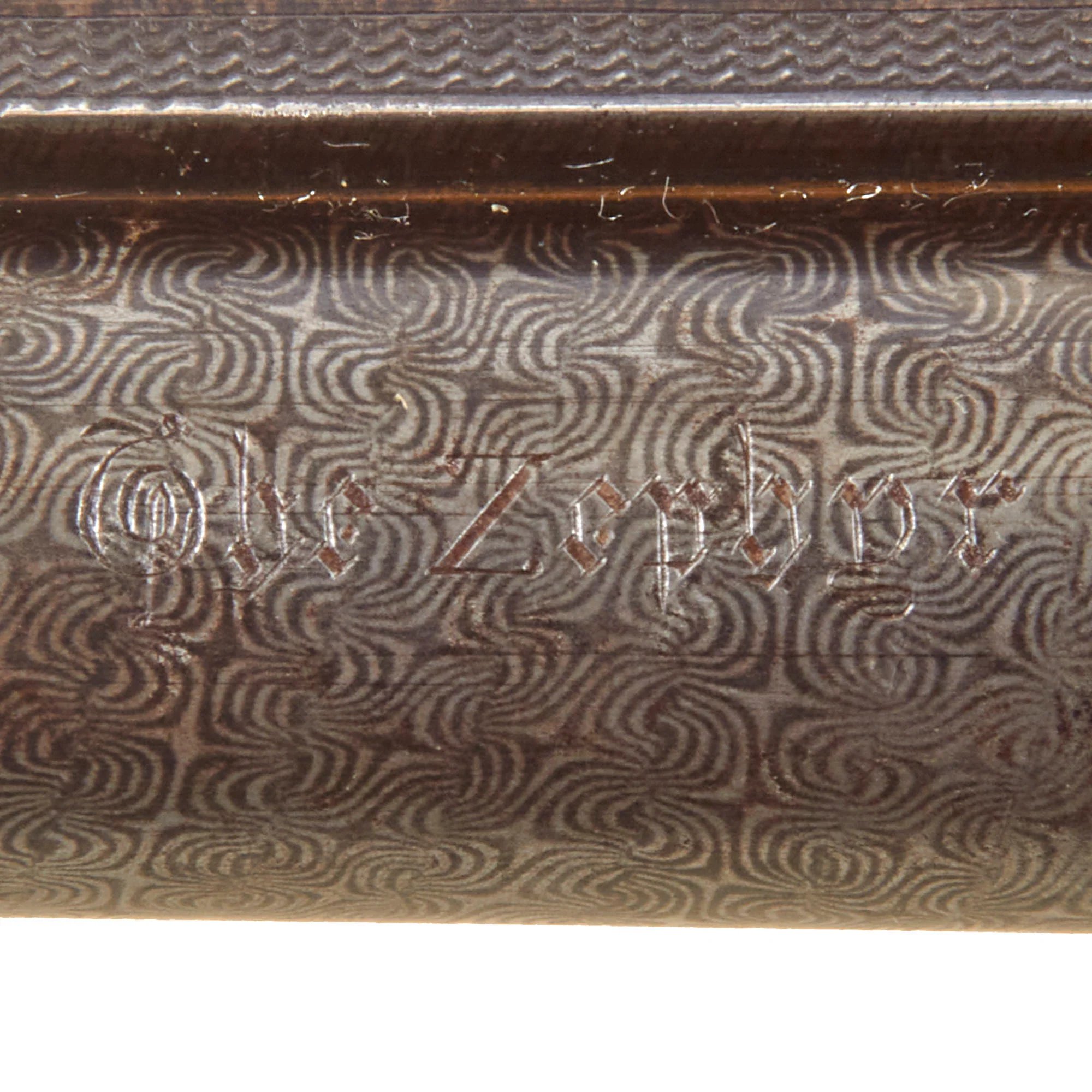 Original British 12 Bore Double Damascus Barrel Hammer Shotgun by W. & C. Scott & Son with Figured Walnut Stock Serial 47072 - Circa 1890 — image 7