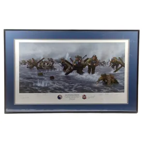 Original Signed Limited Edition Print: Framed 'The Stonewall Brigade' by …