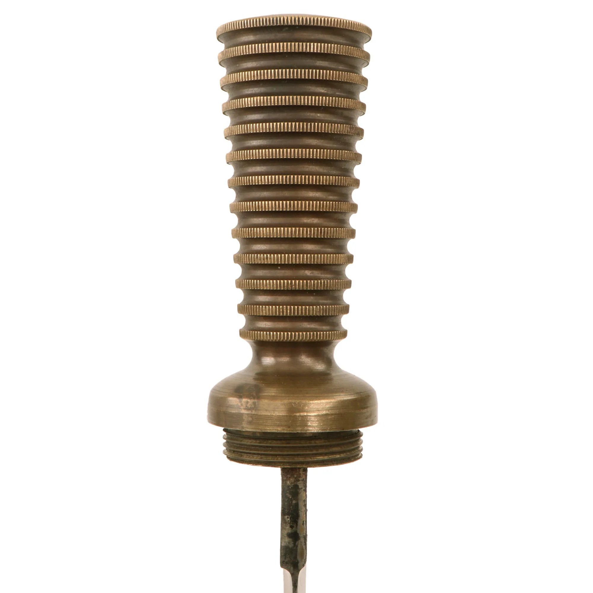 Original German WWII Kriegsmarine Navy Diver's Knife with Great KM Proof Stamps & Scabbard — image 10