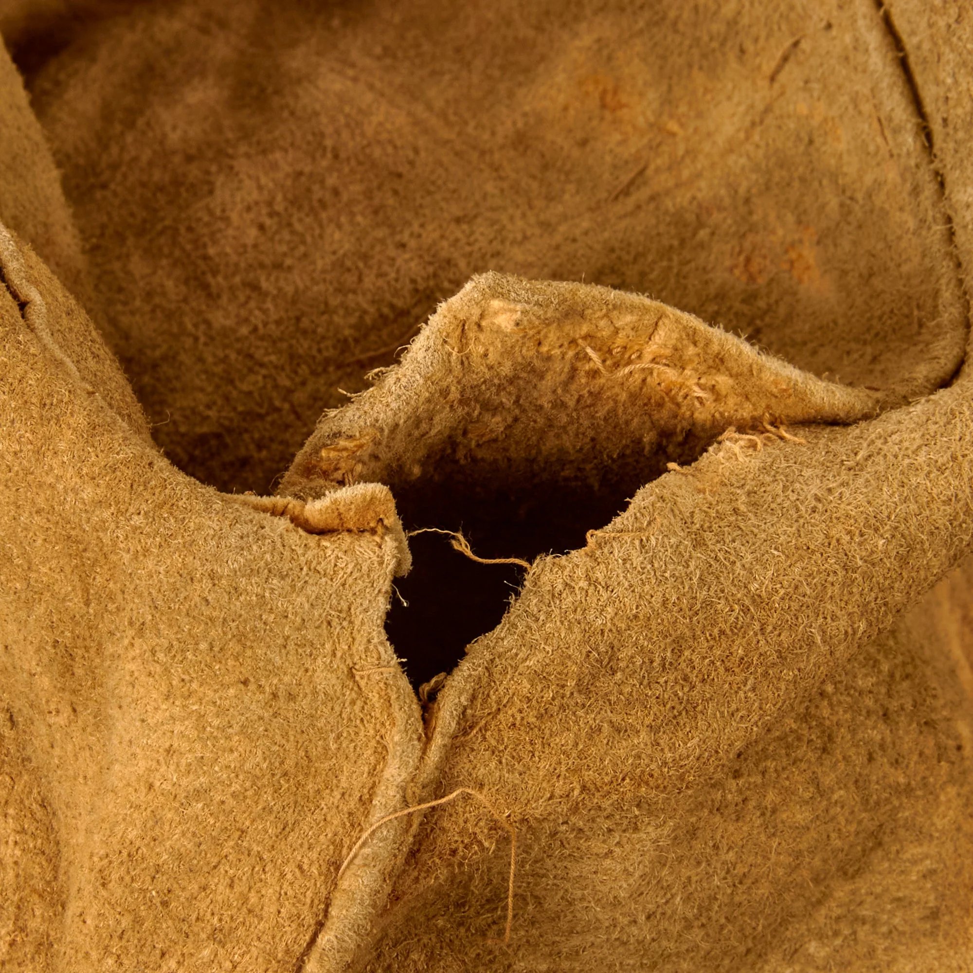 Original U.S. Indian Wars Old West Era Braintanned Buckskin Fringed Leather Jacket - Circa 1880s — image 10