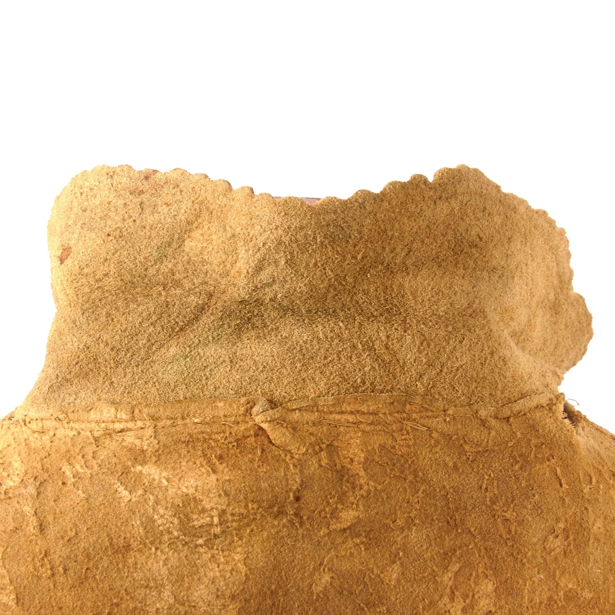 Original U.S. Indian Wars Old West Era Braintanned Buckskin Fringed Leather Jacket - Circa 1880s — image 12