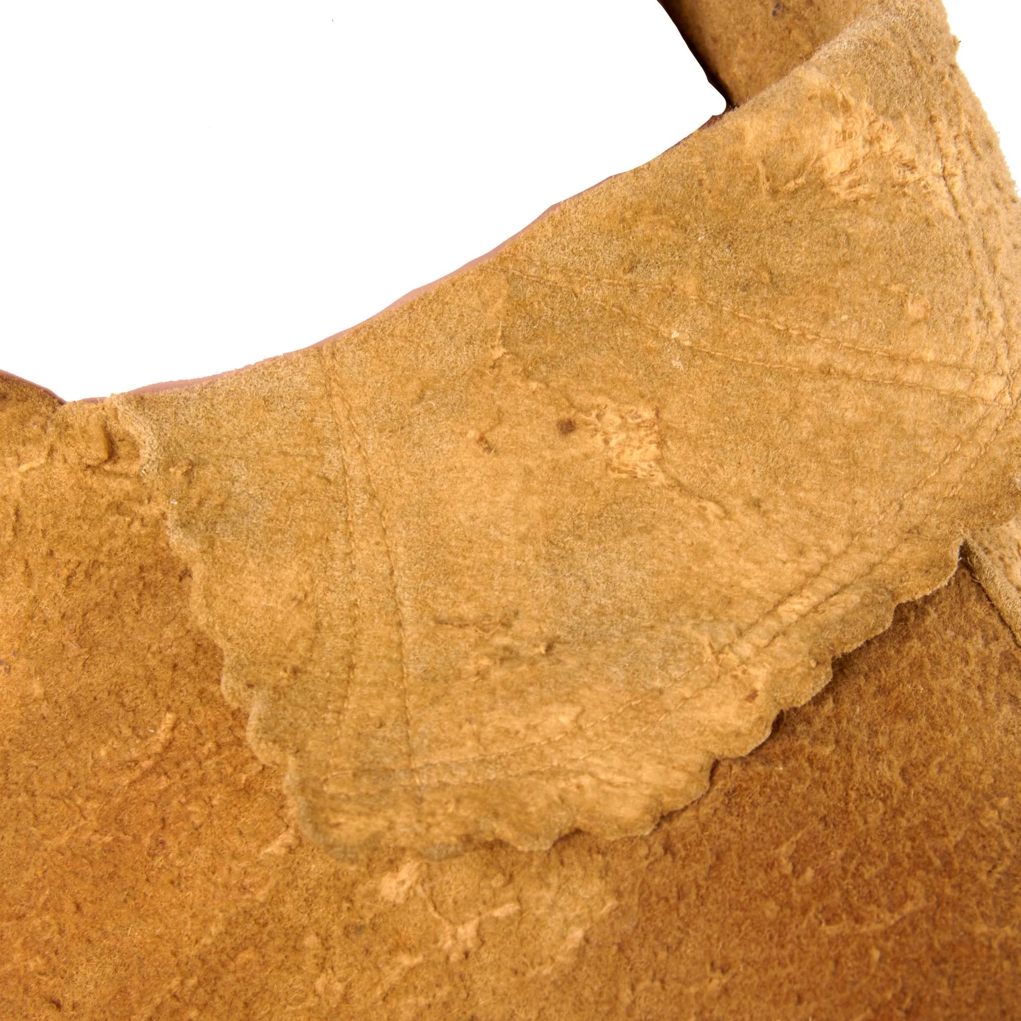 Original U.S. Indian Wars Old West Era Braintanned Buckskin Fringed Leather Jacket - Circa 1880s — image 15