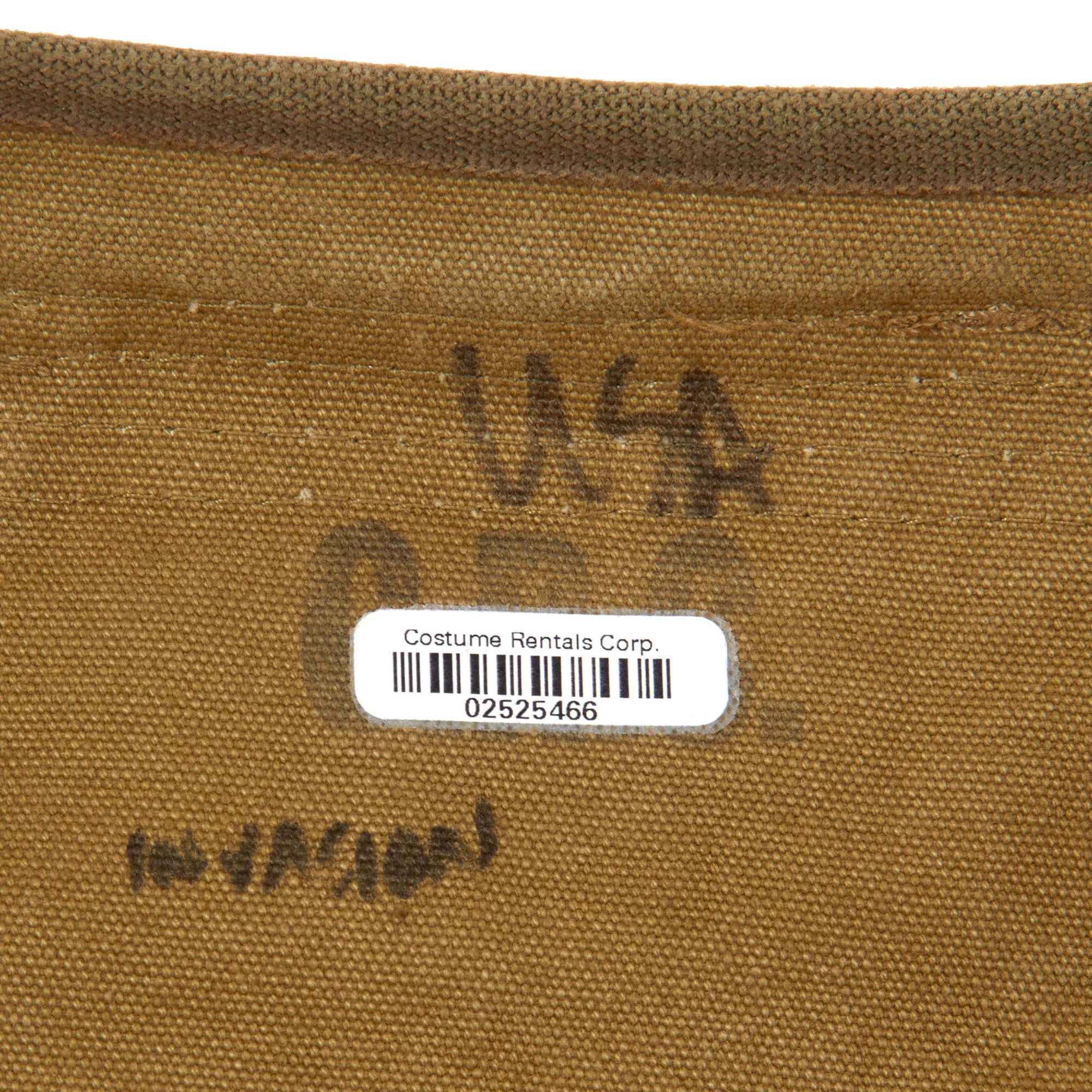 Original Saving Private Ryan U.S. WWII Rangers Assault Vest Costume Piece Marked CRC with Copy of Notarized Letter of Authenticity — image 7