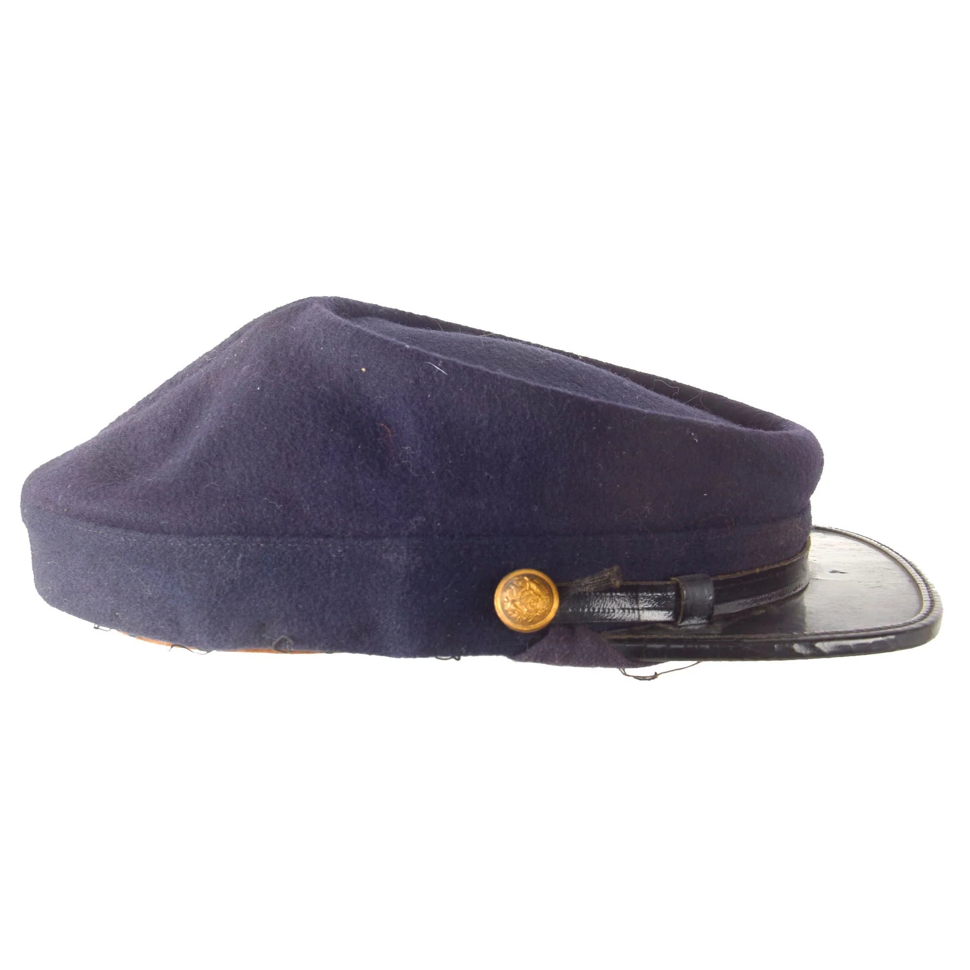 Original U.S. Indian Wars Model 1872 'Sons of the Union Veterans of the Civil War' Cavalry Issue Chasseur Style Pattern Kepi - Size 7 1/4 — image 5