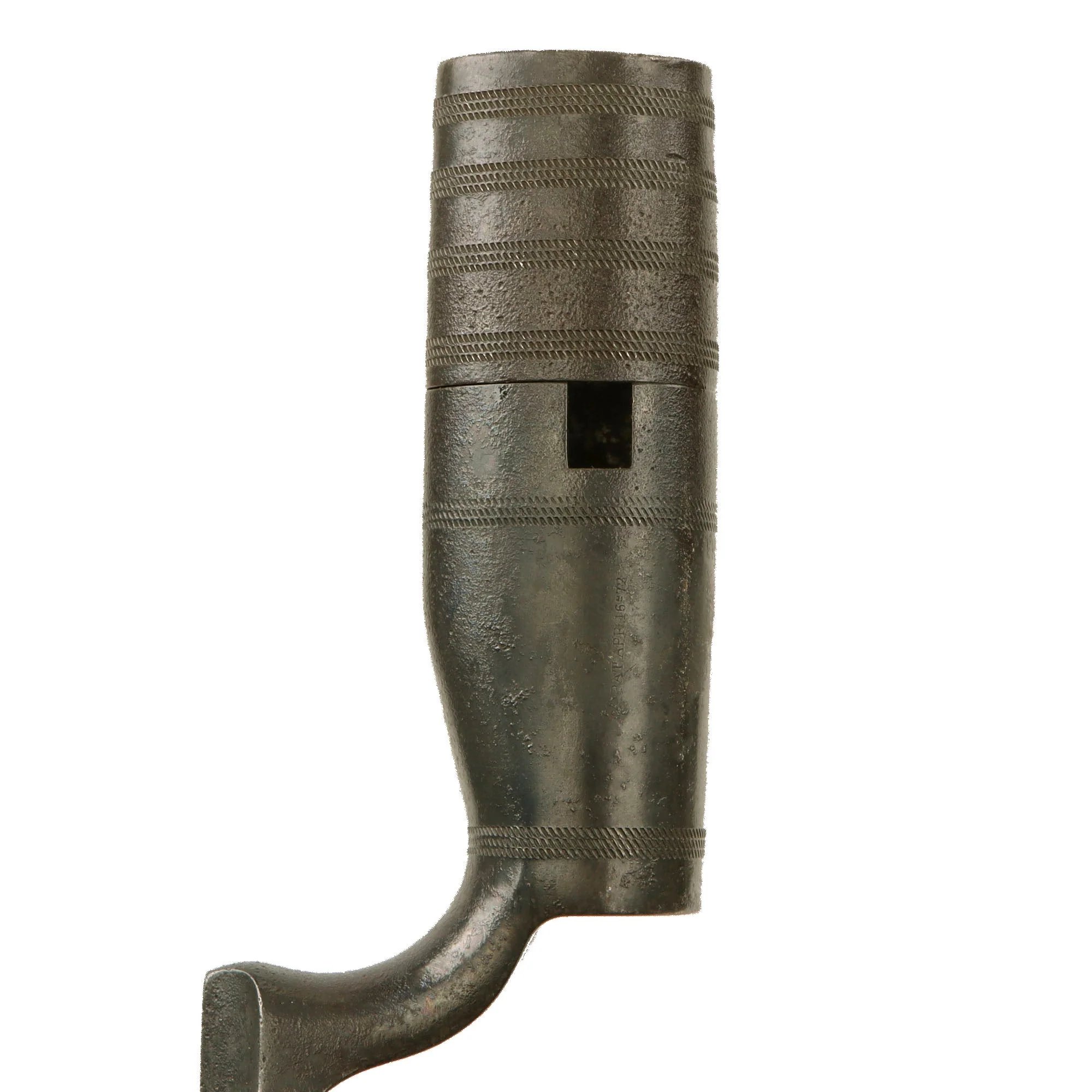 Original Indian Wars U.S. Springfield Trapdoor Model 1873 Trowel Bayonet — image 6