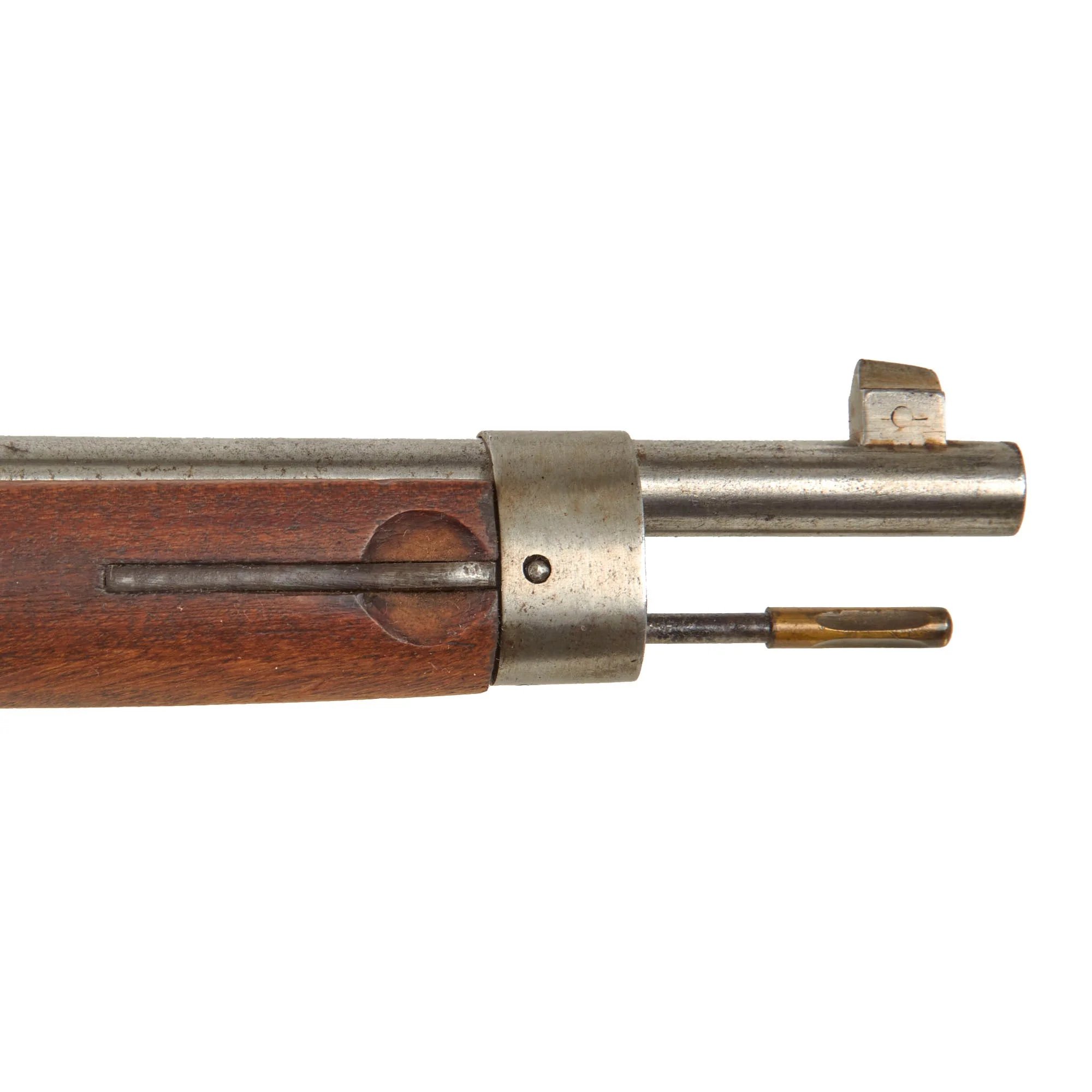 Original German Mauser Karabiner Mod. 71 Converted in France to Uruguay Daudeteau / Dovitis Carbine dated 1876 - serial 2712 — image 14