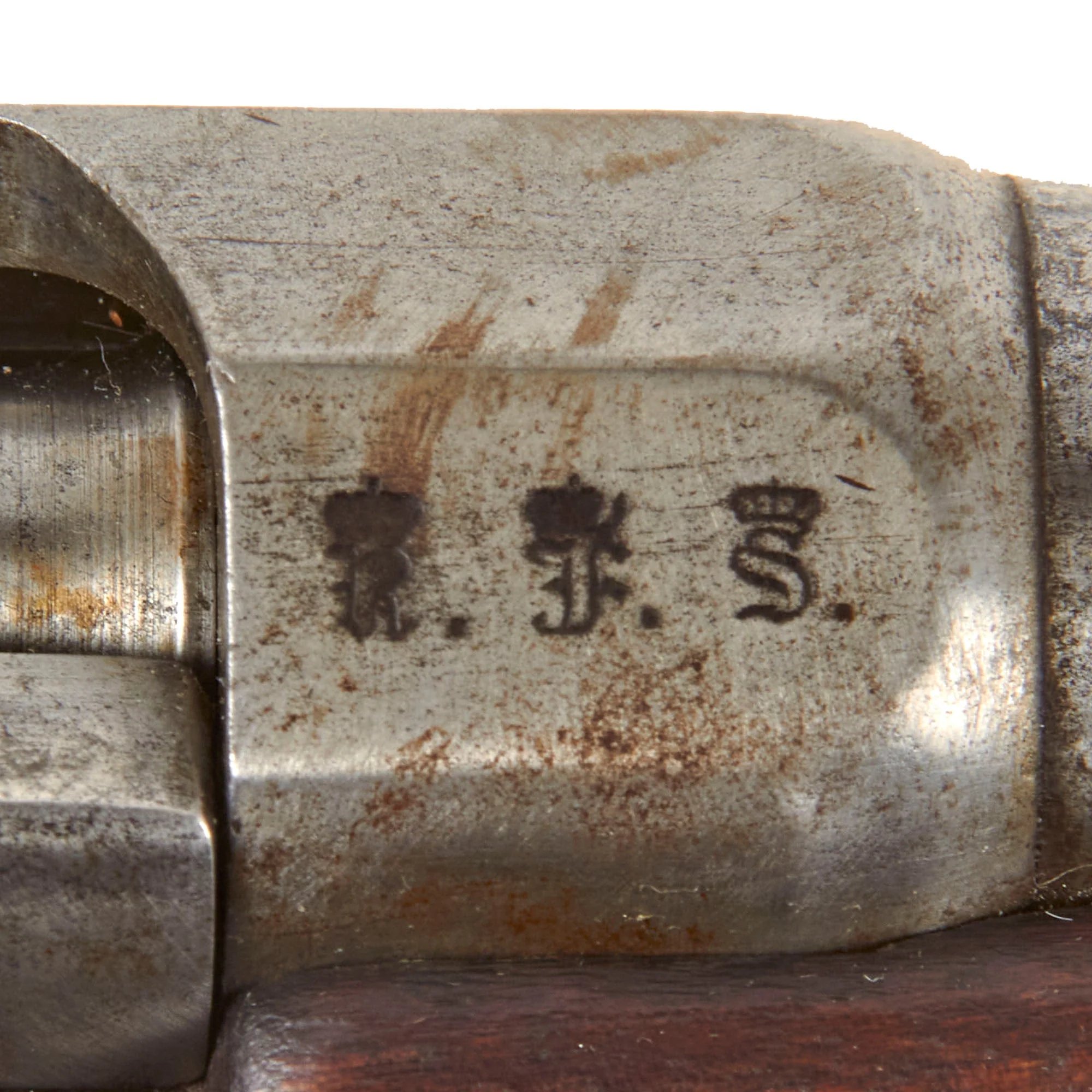 Original German Mauser Karabiner Mod. 71 Converted in France to Uruguay Daudeteau / Dovitis Carbine dated 1876 - serial 2712 — image 15